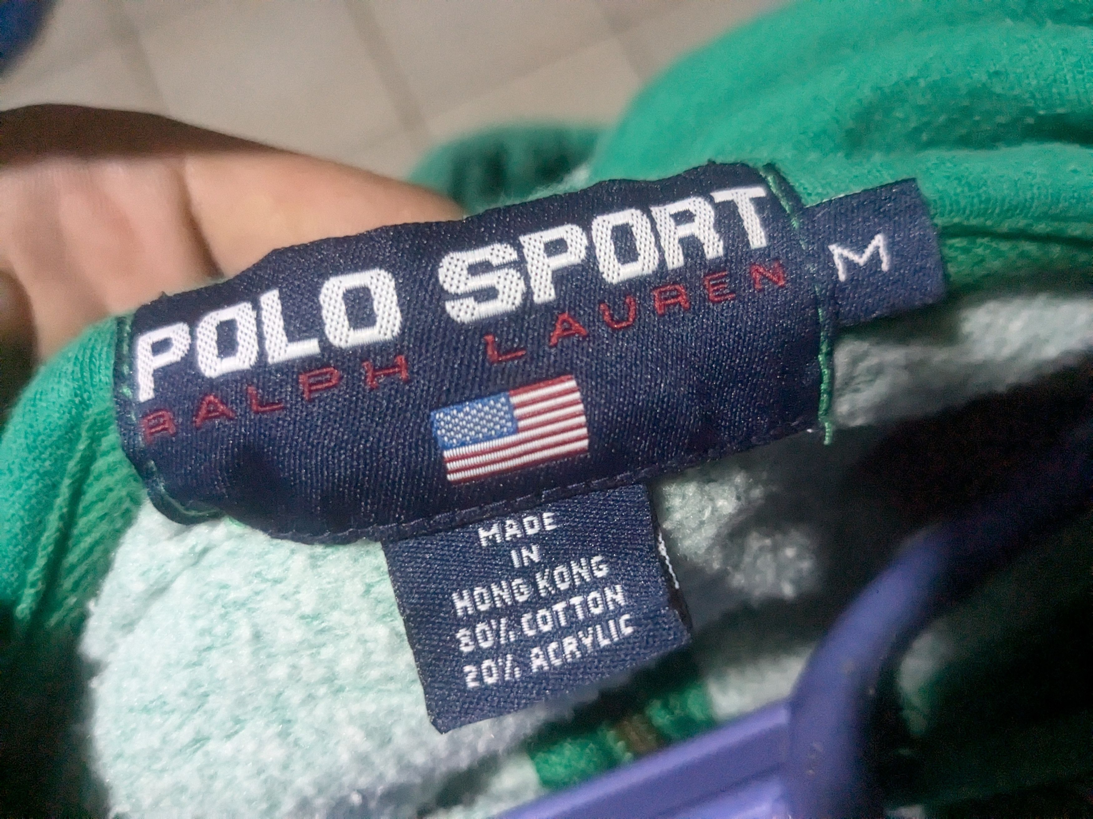 Polo Ralph Lauren polo sport Ralph Lauren vintage medium fits to xl loose fit Size US M / EU 48-50 / 2 - 8 Thumbnail