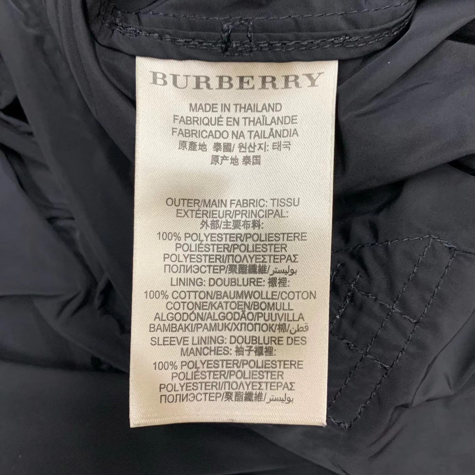 Burberry Burberry check nylon trench coat L 95 new Size US L / EU 52-54 / 3 - 5 Thumbnail