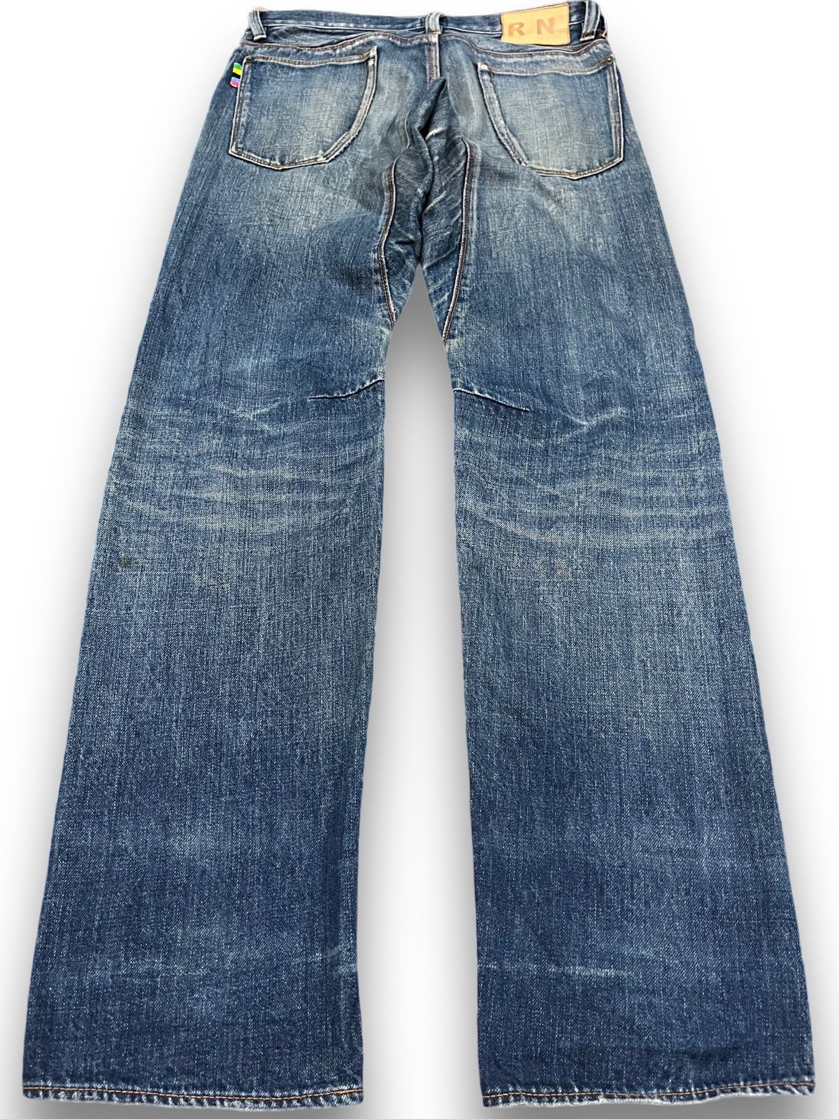 Paul Smith × R.Newbold × Yasuyuki Ishii Vintage R.Newbold Selvedge Distressed Denim Size US 31 - 6 Thumbnail