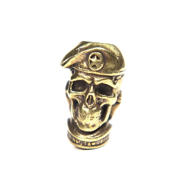 Handmade 3Pcs Skull Soldier Knife Beads Paracord Bead Zipper Umbrella Size ONE SIZE - 7 Thumbnail