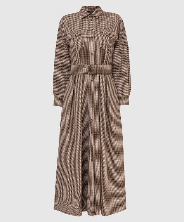 Max Mara WEEKEND MAX MARA Fischio Wool Shirt Dress Size IT 42 / US 8 Size M / US 6-8 / IT 42-44 - 1 Thumbnail