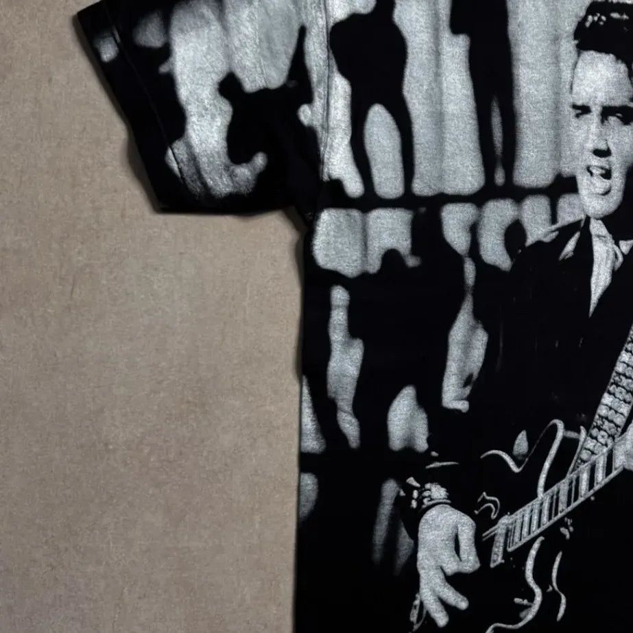 The Unbranded Brand Elvis Presley All Round Graphic Print T-Shirt - L Size US L / EU 52-54 / 3 - 4 Thumbnail