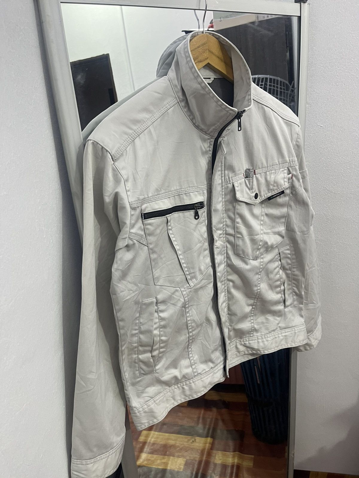 Japanese Brand W Impact Utility Work Jacket Tactical Gray M Size US M / EU 48-50 / 2 - 2 Thumbnail