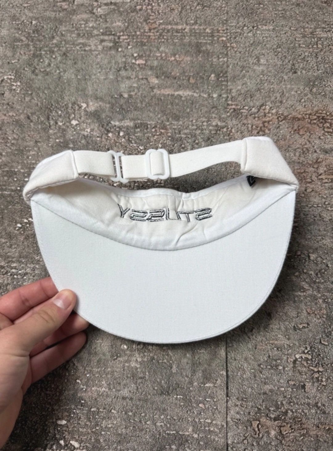 Stussy Vintage Stussy Cap Big Logo White Rare Y2K 90s Japan Style Size ONE SIZE - 8 Thumbnail
