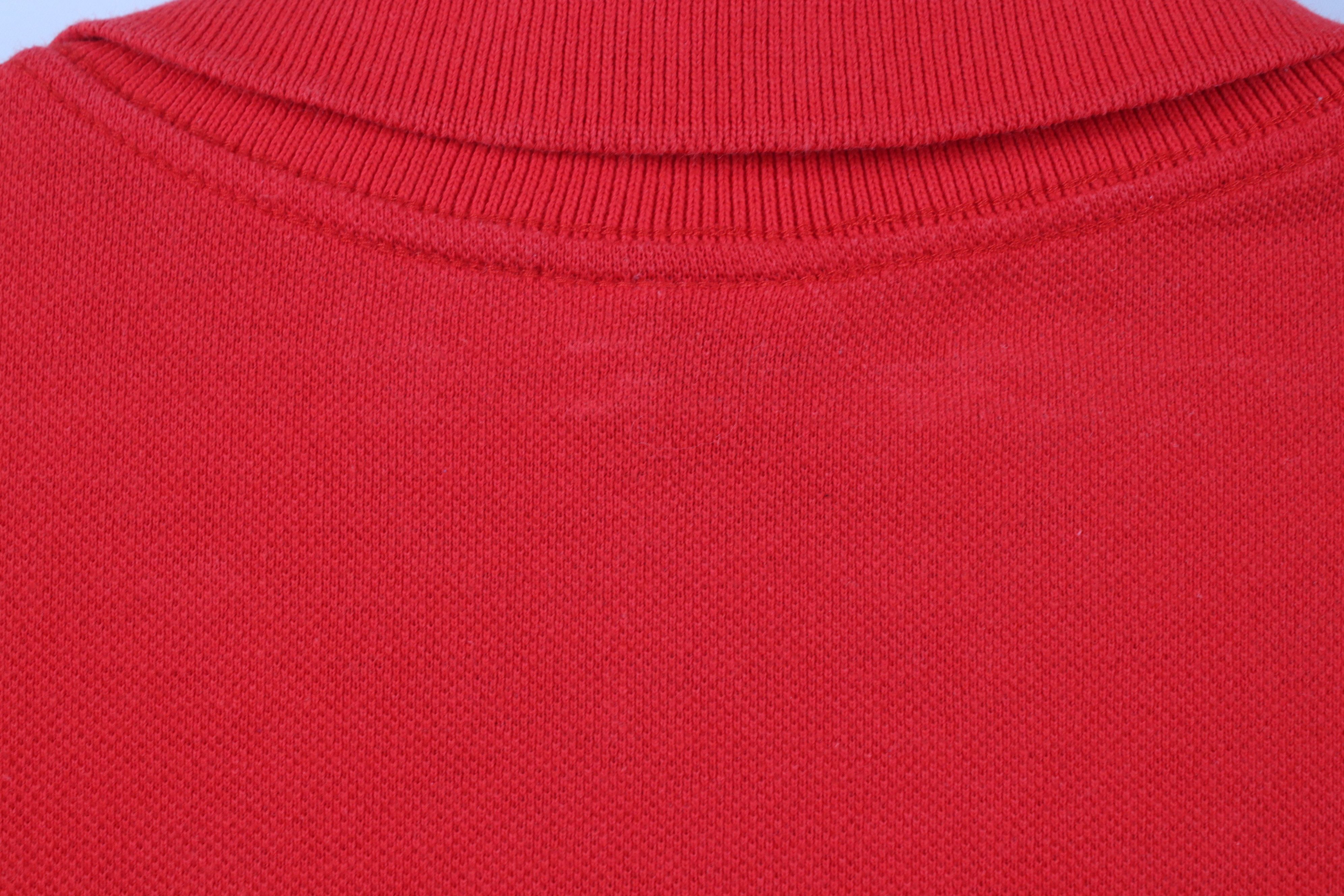 Vintage Vintage 90s Ohio State University Golf Polo Shirt Red USA Size US L / EU 52-54 / 3 - 11 Thumbnail