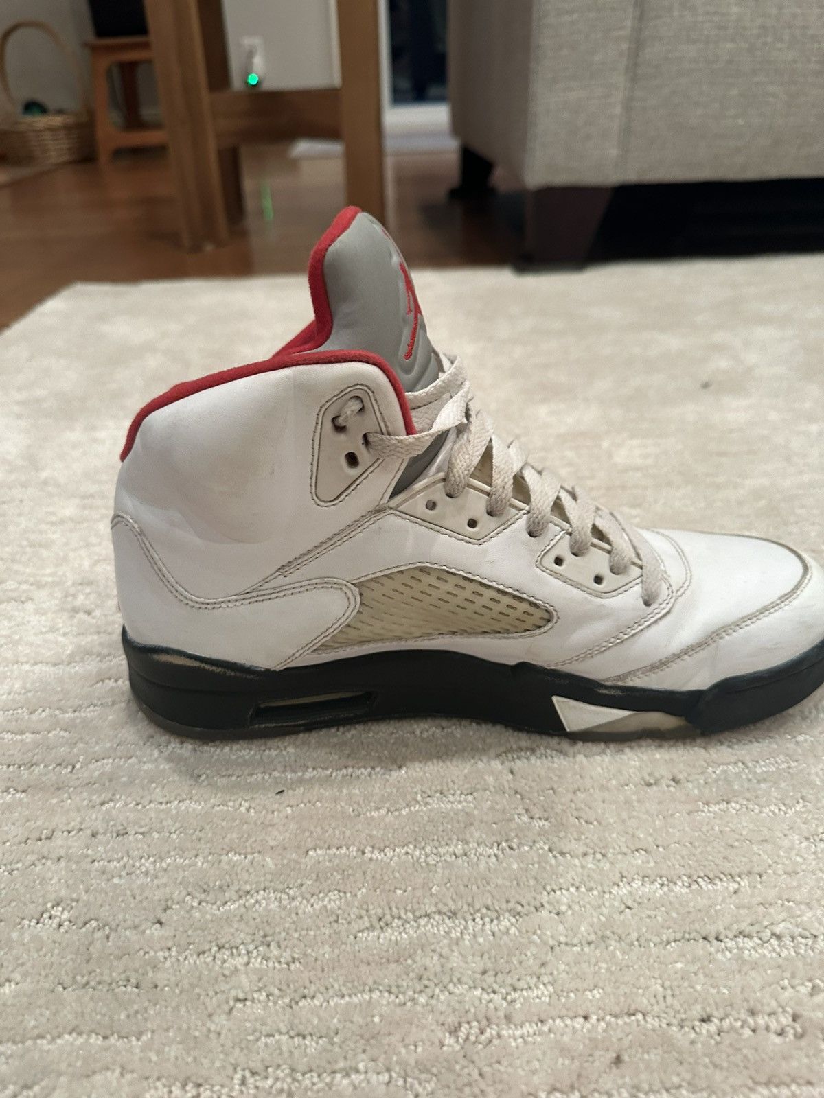 Nike Air Jordan Retro 5 Fire Red Size US 10 / EU 43 - 6 Thumbnail
