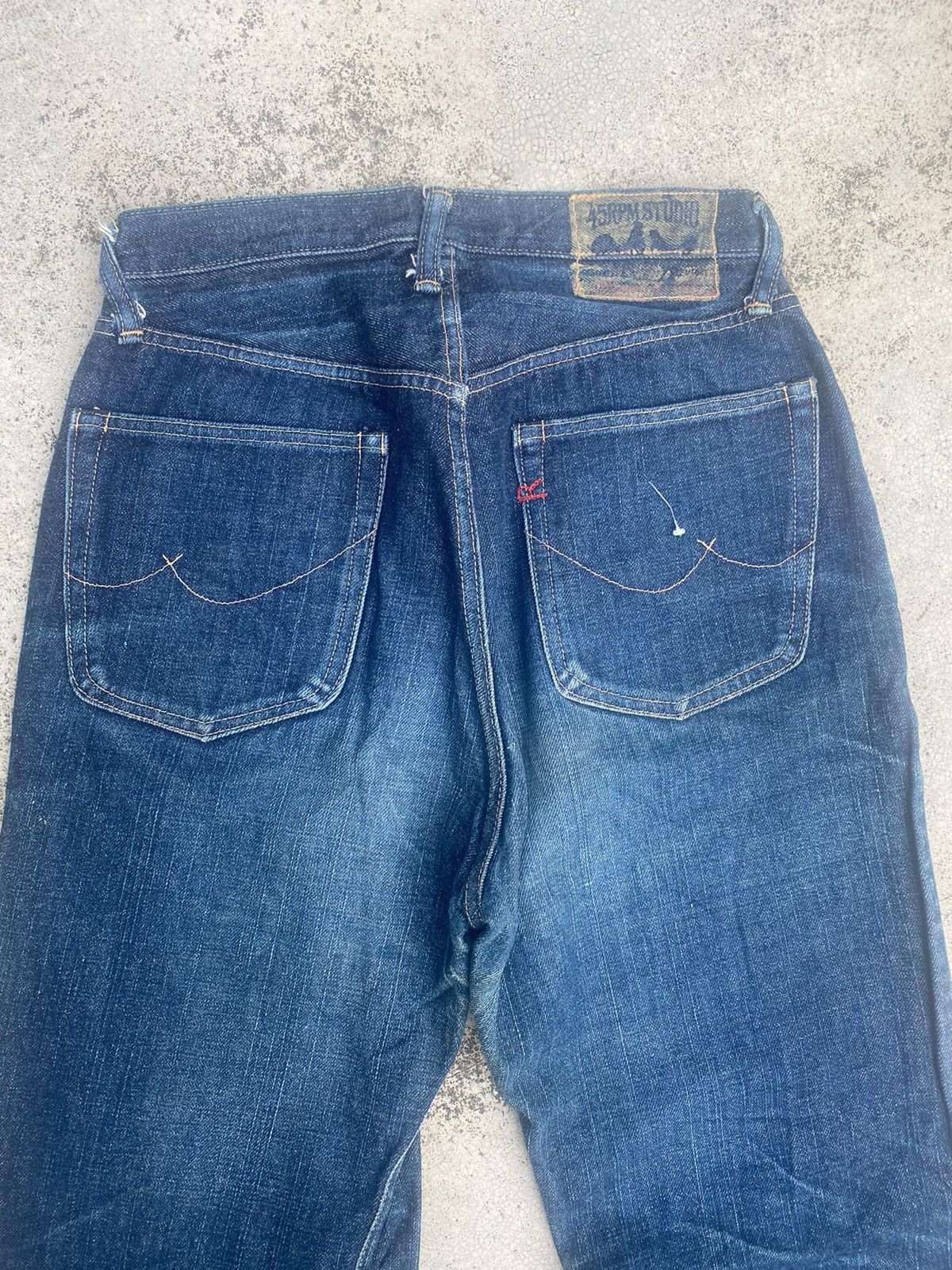 45rpm × Japanese Brand Japanese Brand 45rpm Loose Clawmark Denim Size US 27 - 16 Thumbnail