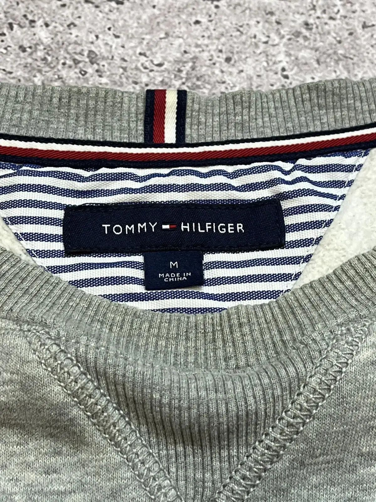 Tommy Hilfiger Tommy Hilfiger Medium Gray Sweatshirt Size US M / EU 48-50 / 2 - 4 Thumbnail