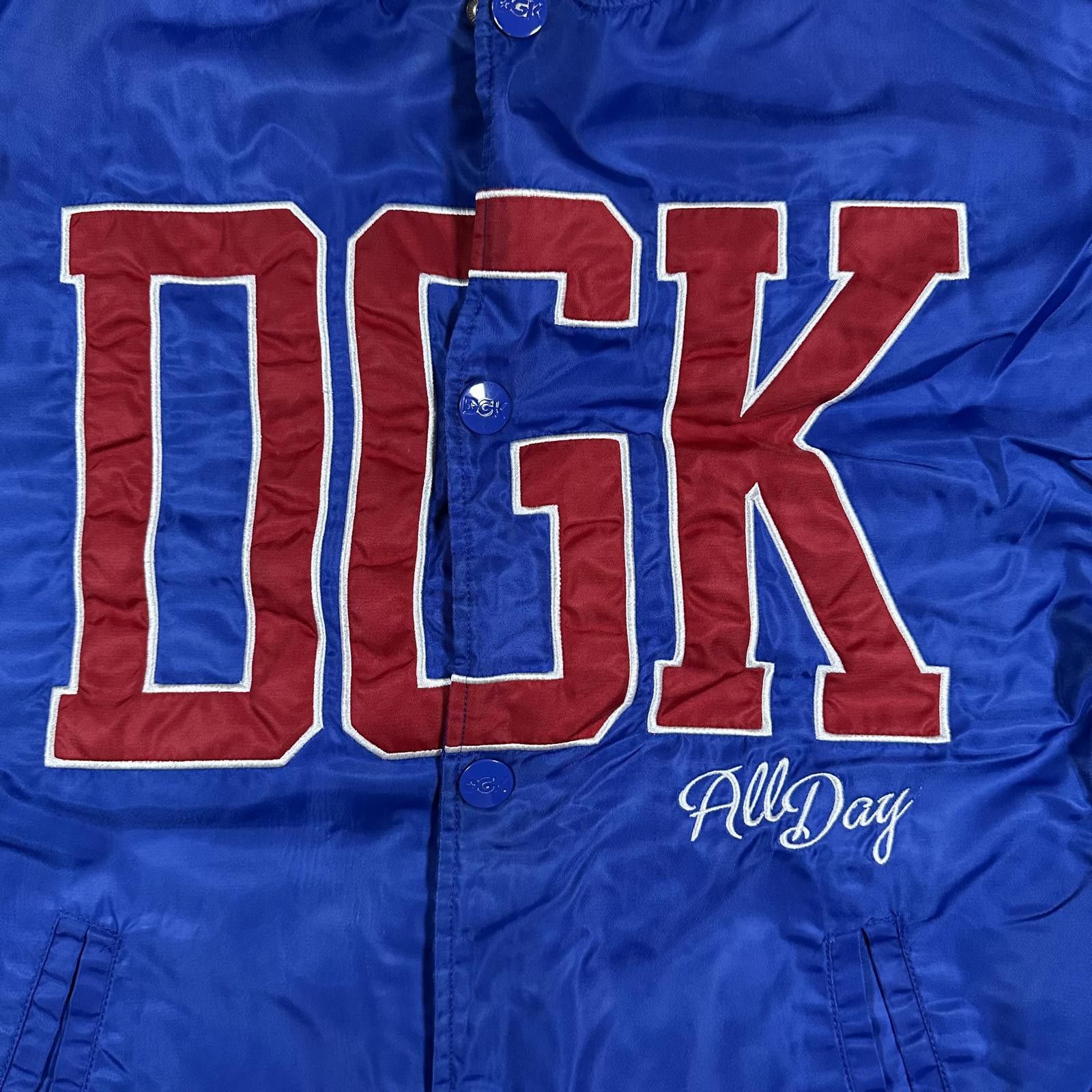 DGK DGK Mens Varsity Jacket Regular Blue Vintage Style Size US M / EU 48-50 / 2 - 4 Thumbnail