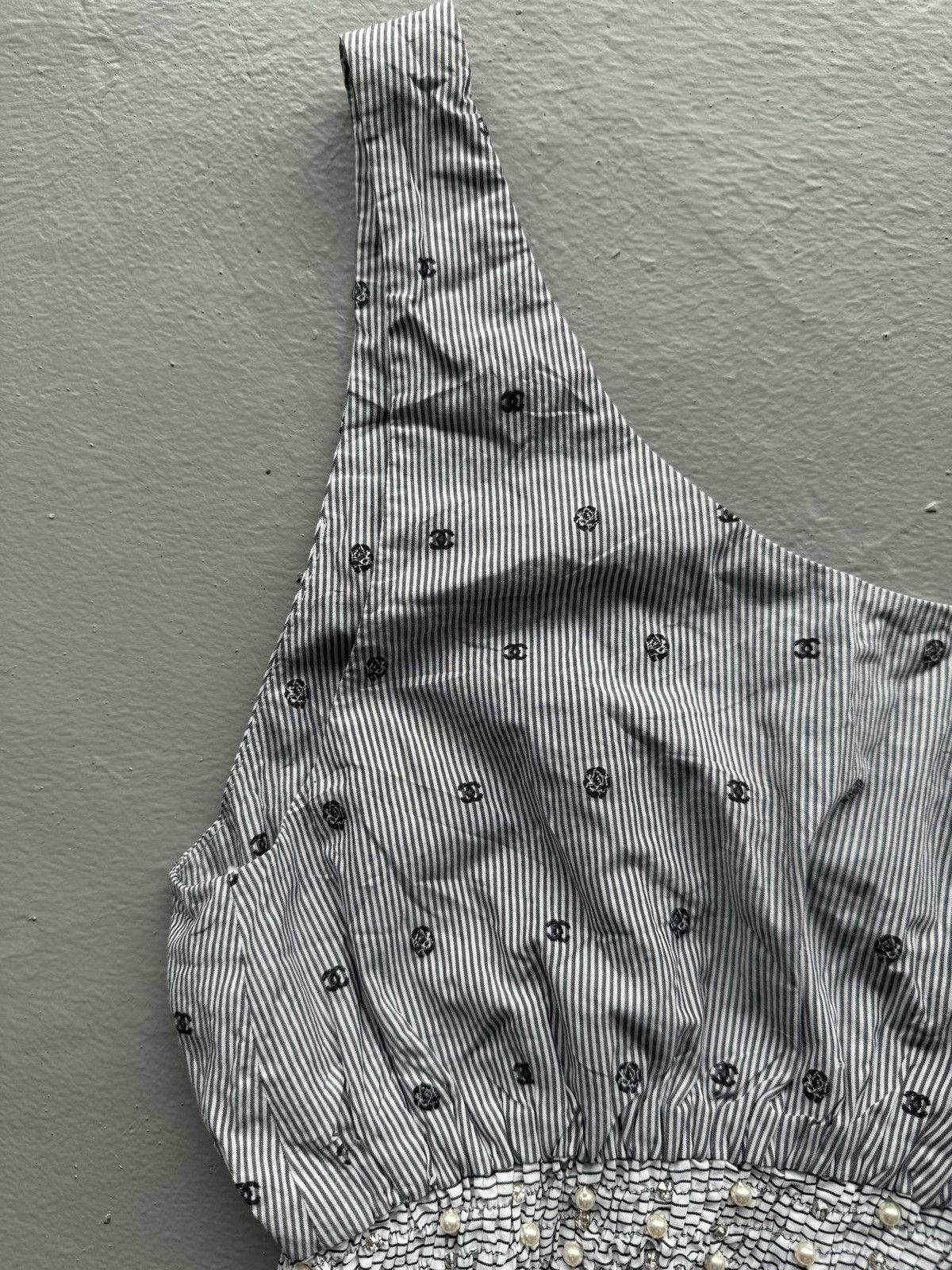 Chanel SS24 - Chanel CC Pearl Waist Multicolor Corset Size XS / US 0-2 / IT 36-38 - 8 Thumbnail