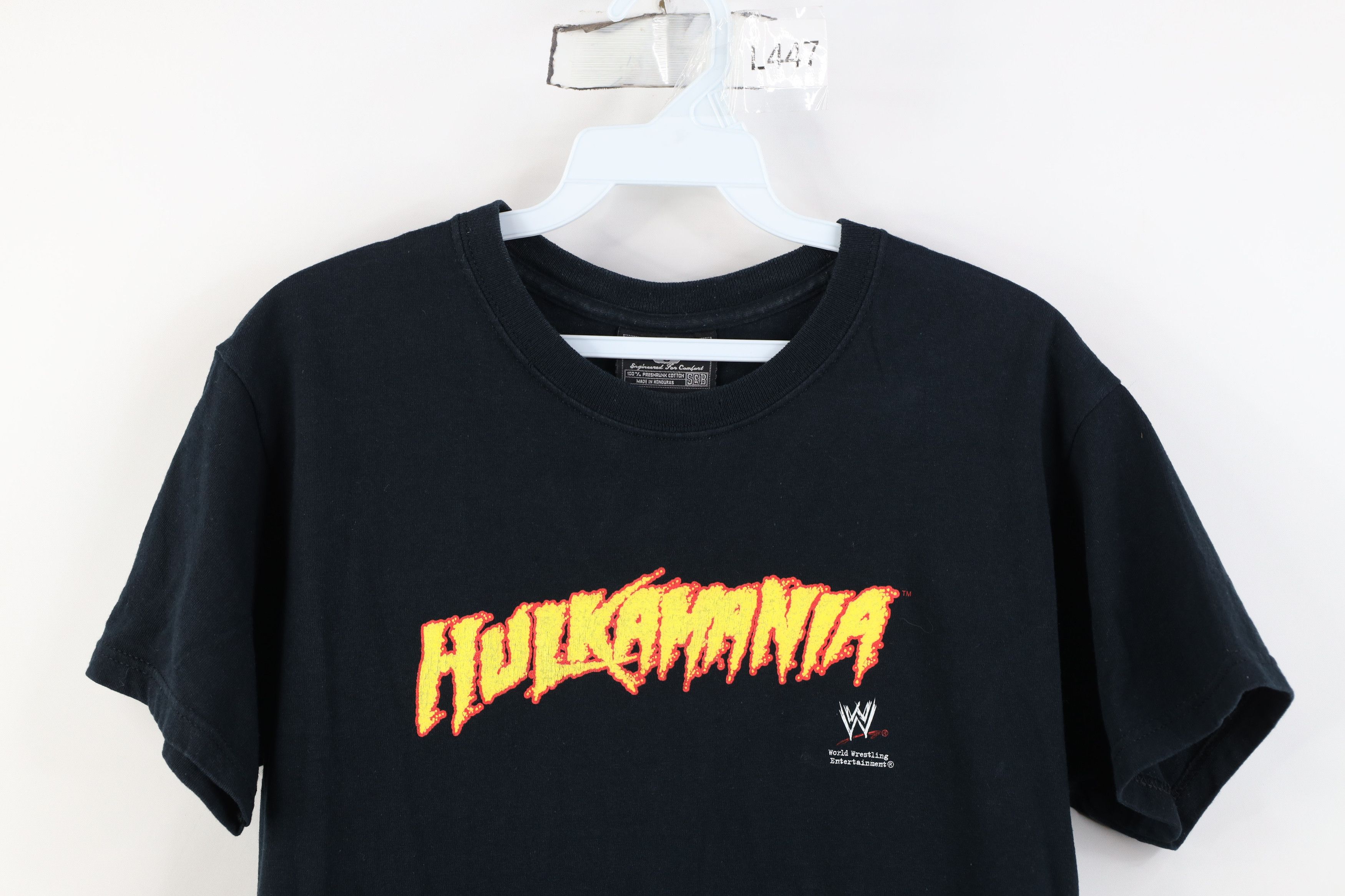 Vintage Vintage Y2K WWF WWE Hulk Hogan Hulkamania Wrestling T-Shirt Size US S / EU 44-46 / 1 - 2 Thumbnail