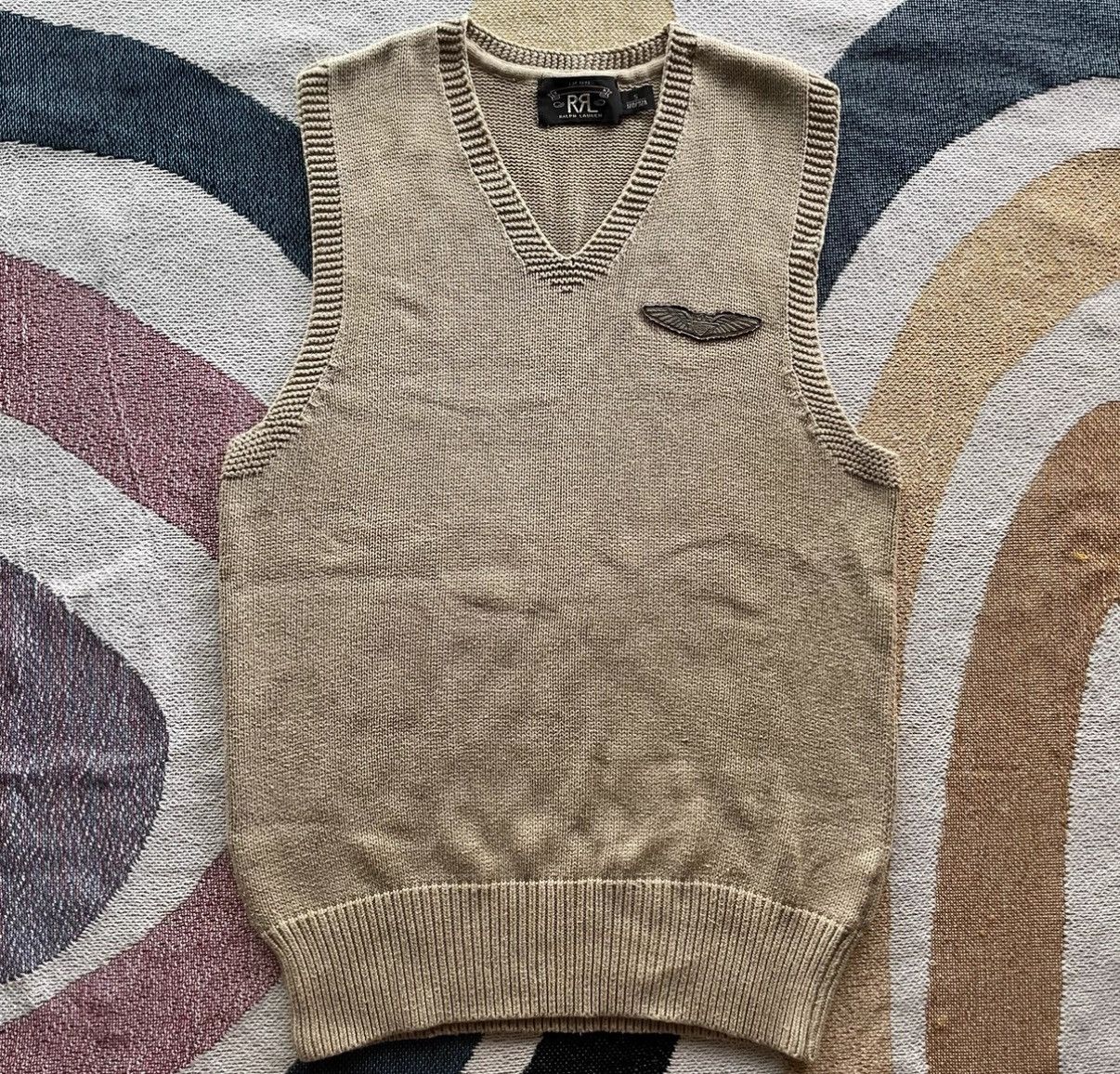 Polo Ralph Lauren RRL Ralph Lauren Knit Vest K22 Size US S / EU 44-46 / 1 - 1 Thumbnail