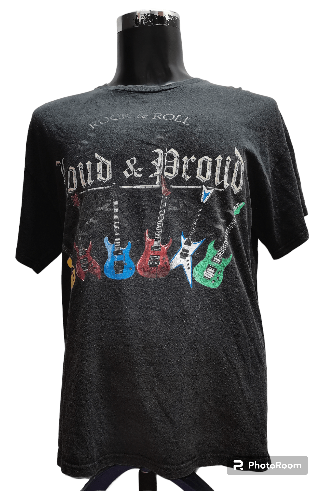Band Tees × Other × Vintage ROCK&ROLL LOUD&PROUD GUITAR SHIRT Size US L / EU 52-54 / 3 - 1 Thumbnail