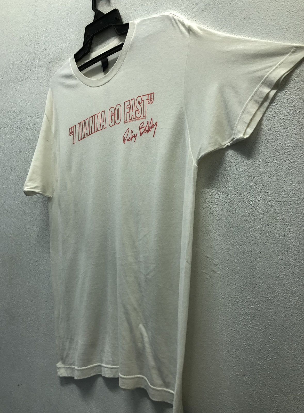 Vintage Vintage "I Wanna Go Fast" Ricky Bobby T-Shirt Size US L / EU 52-54 / 3 - 6 Thumbnail
