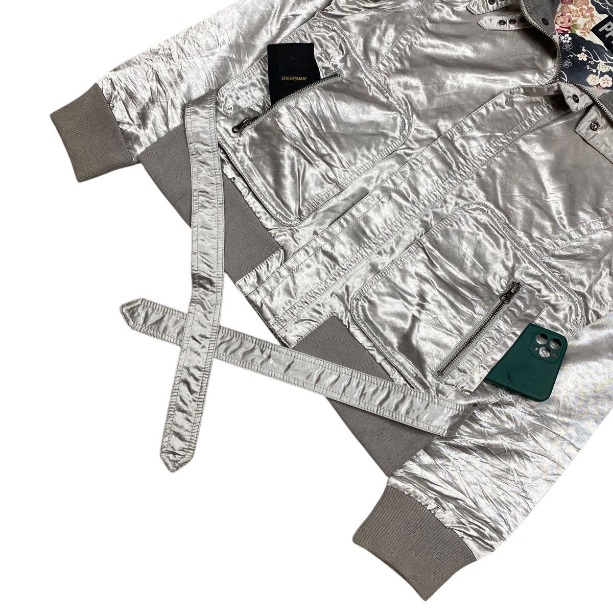 PPFM PPFM Detachable Bondage Cargo Jacket Silver Size US L / EU 52-54 / 3 - 11 Thumbnail