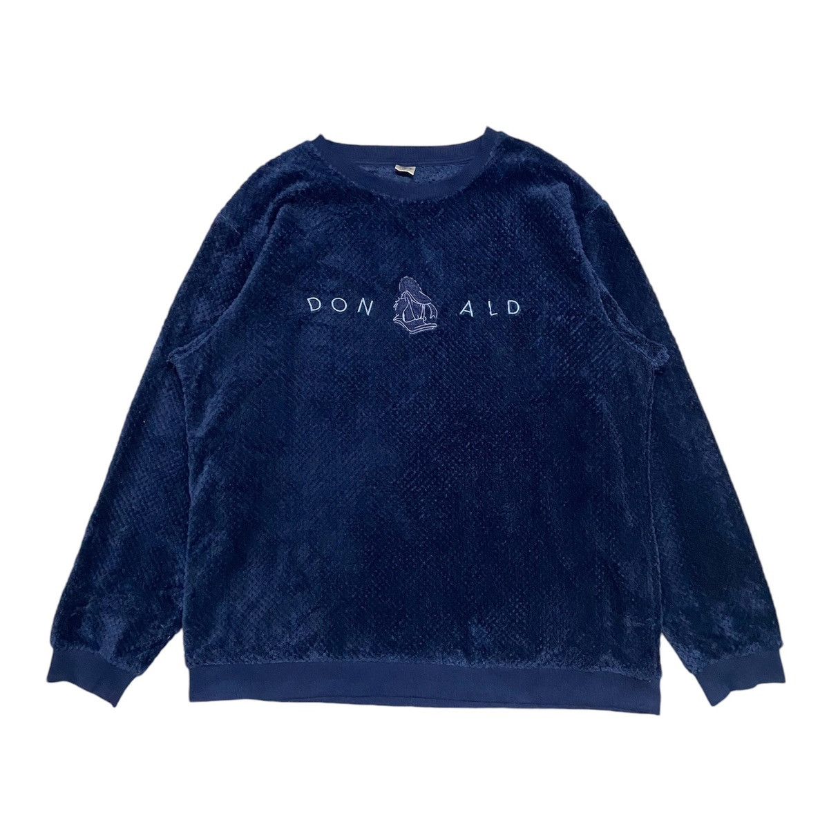 Anime × Cartoon Network × Disney Dsiney Donald Duck Fleece Sweatshirt Size US L / EU 52-54 / 3 - 1 Thumbnail