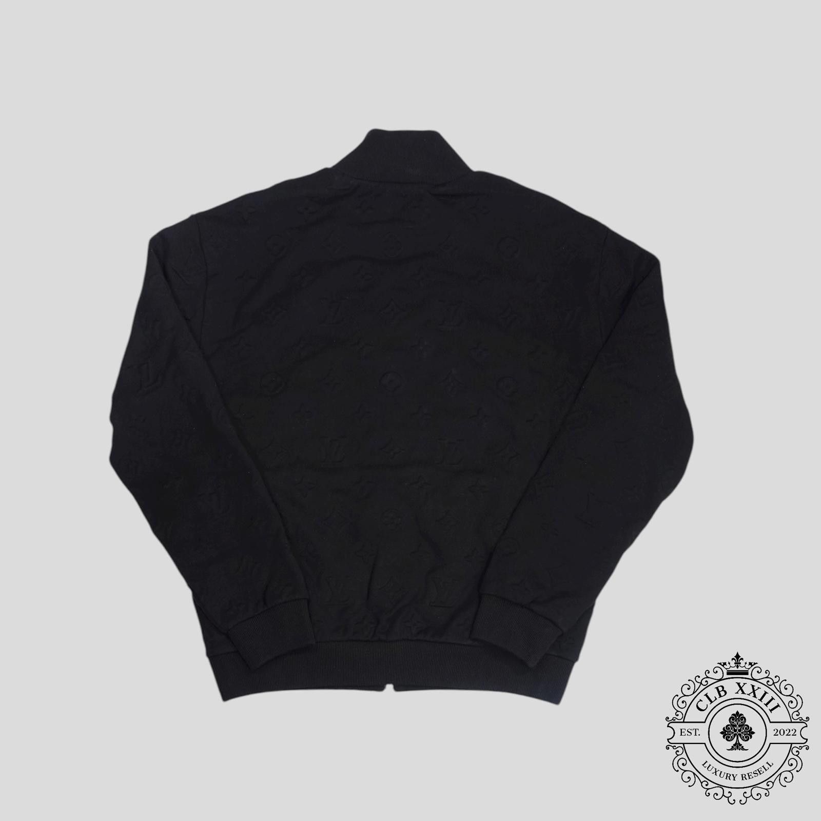 Louis Vuitton Louis Vuitton Embossed Monogram Tracktop in Black Size US XL / EU 56 / 4 - 4 Thumbnail