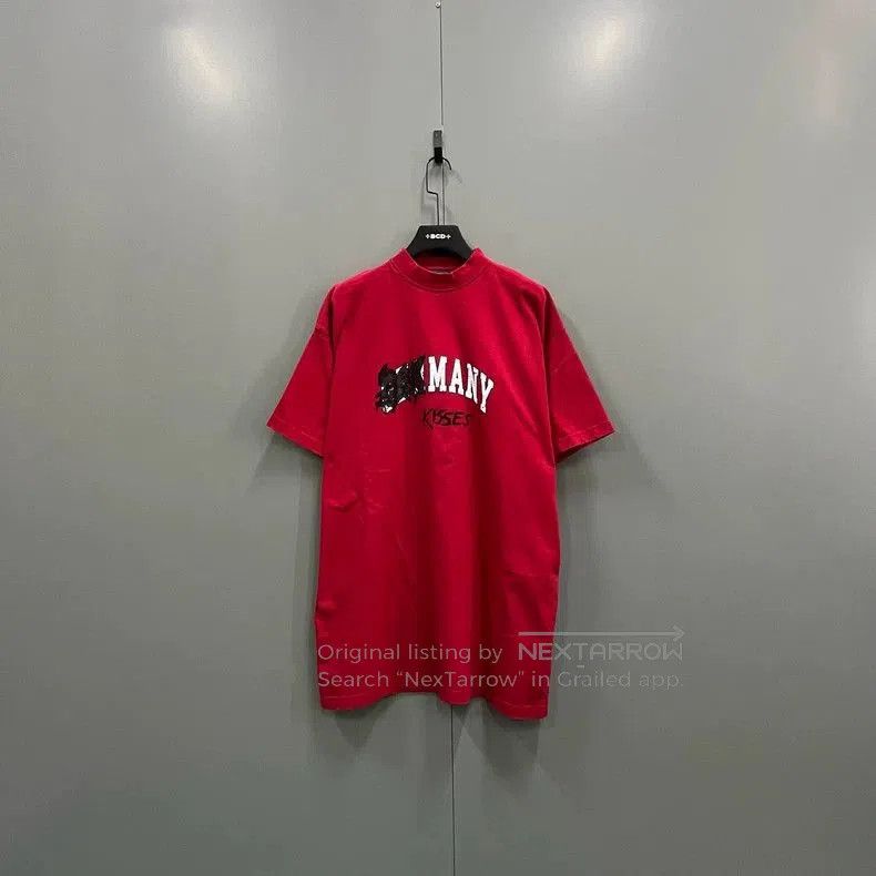 Balenciaga Balenciaga Layered Logo Print T-Shirt. Size US M / EU 48-50 / 2 - 1 Thumbnail
