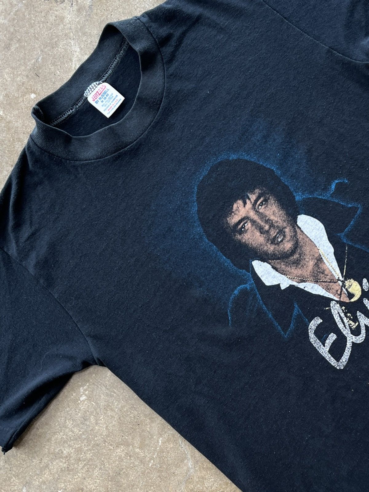Band Tees Vintage 80s Elvis Presley Rock N' Roll Tee Medium Size US M / EU 48-50 / 2 - 1 Thumbnail