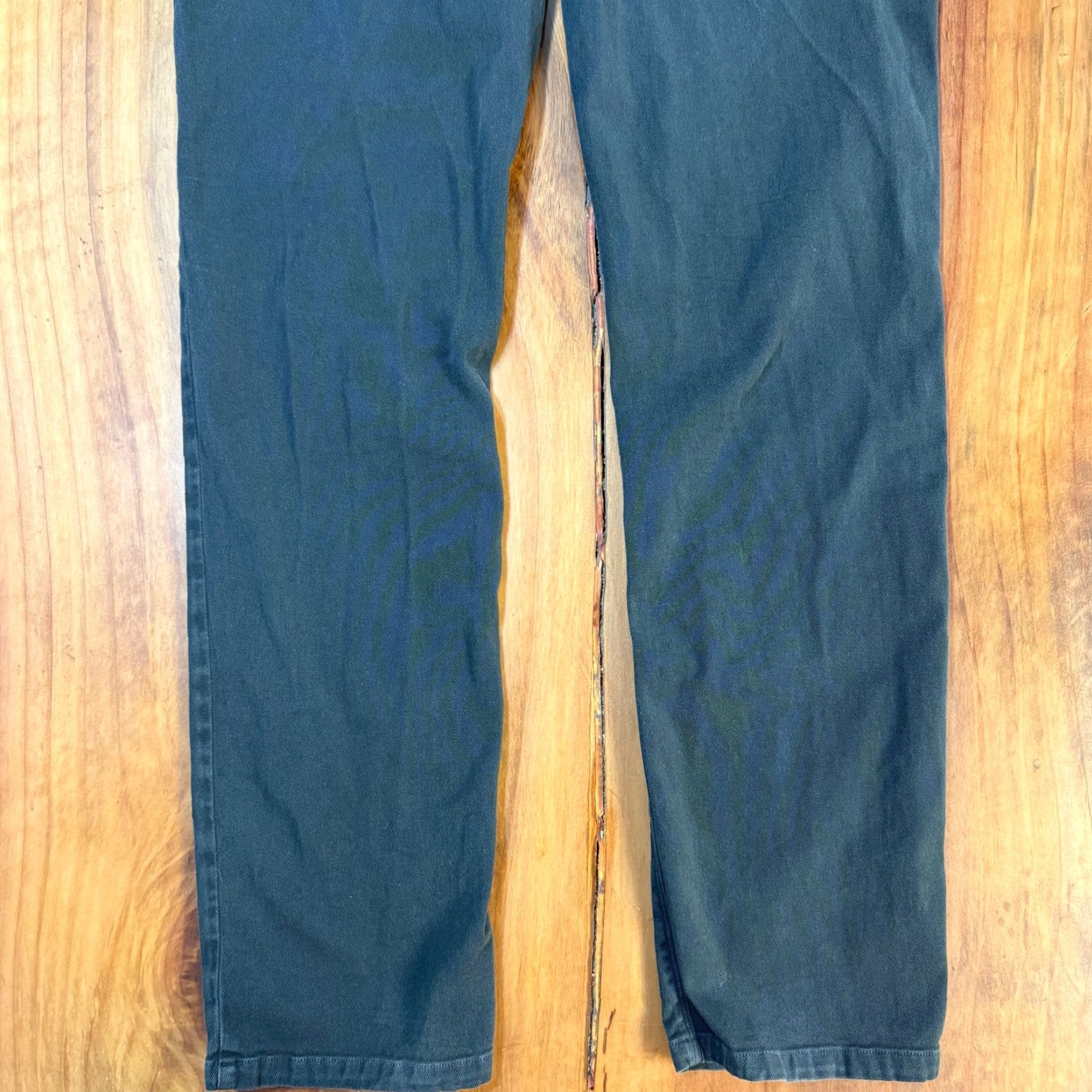 Vilebrequin Vilebrequin Men's Jeans 40 x 33 Cotton Denim Slim Straight 5-Pocket Black Charcoal Wash 90s Mens Size US 40 / EU 56 - 6 Thumbnail