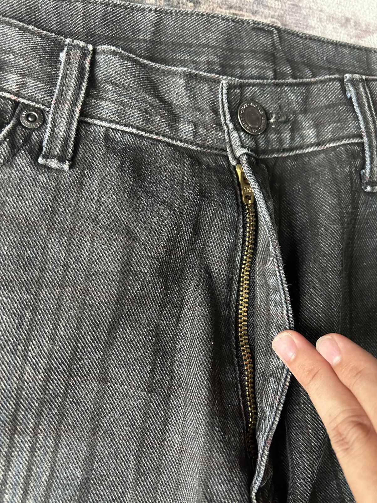 If Six Was Nine Punk Semanticdesign Flared Jeans Size US 32 / EU 48 - 5 Thumbnail