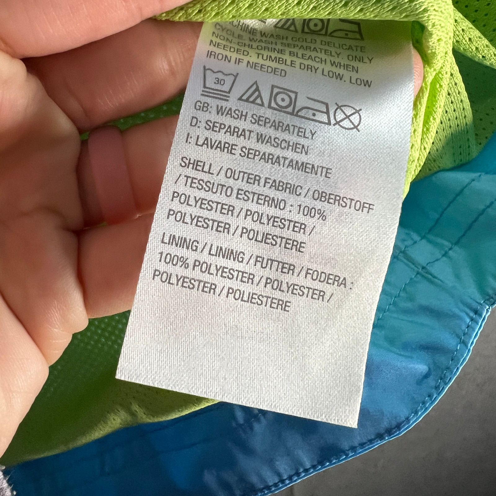 Other Isaac Mizrahi Live! Soho Ombre Anorak Jacket Blue, XX-Small Size XXS / US 00 / IT 34 - 9 Thumbnail