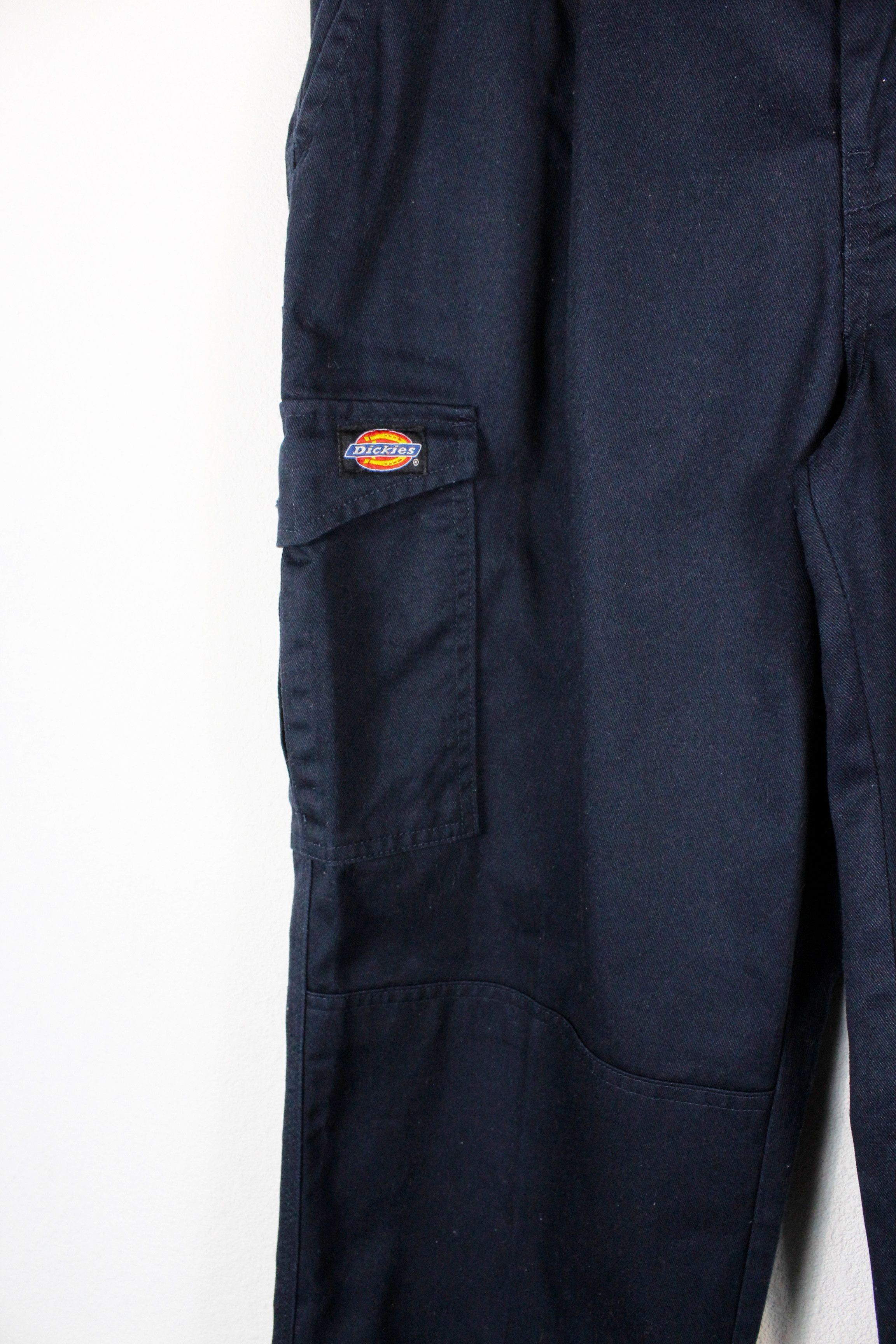 Dickies Vintage Dickies Navy Cargo Work Pants Trousers 34 Size US 34 / EU 50 - 2 Thumbnail