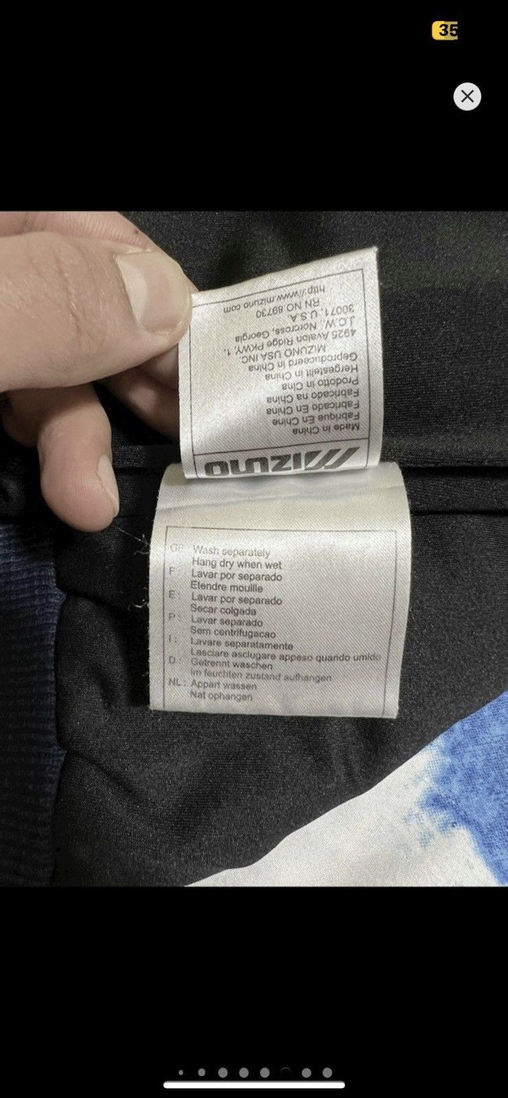 Mizuno ***FINAL DROP***RARE MIZUNO TECHNICAL WIND LITE VEST XXL Size US XXL / EU 58 / 5 - 17 Thumbnail