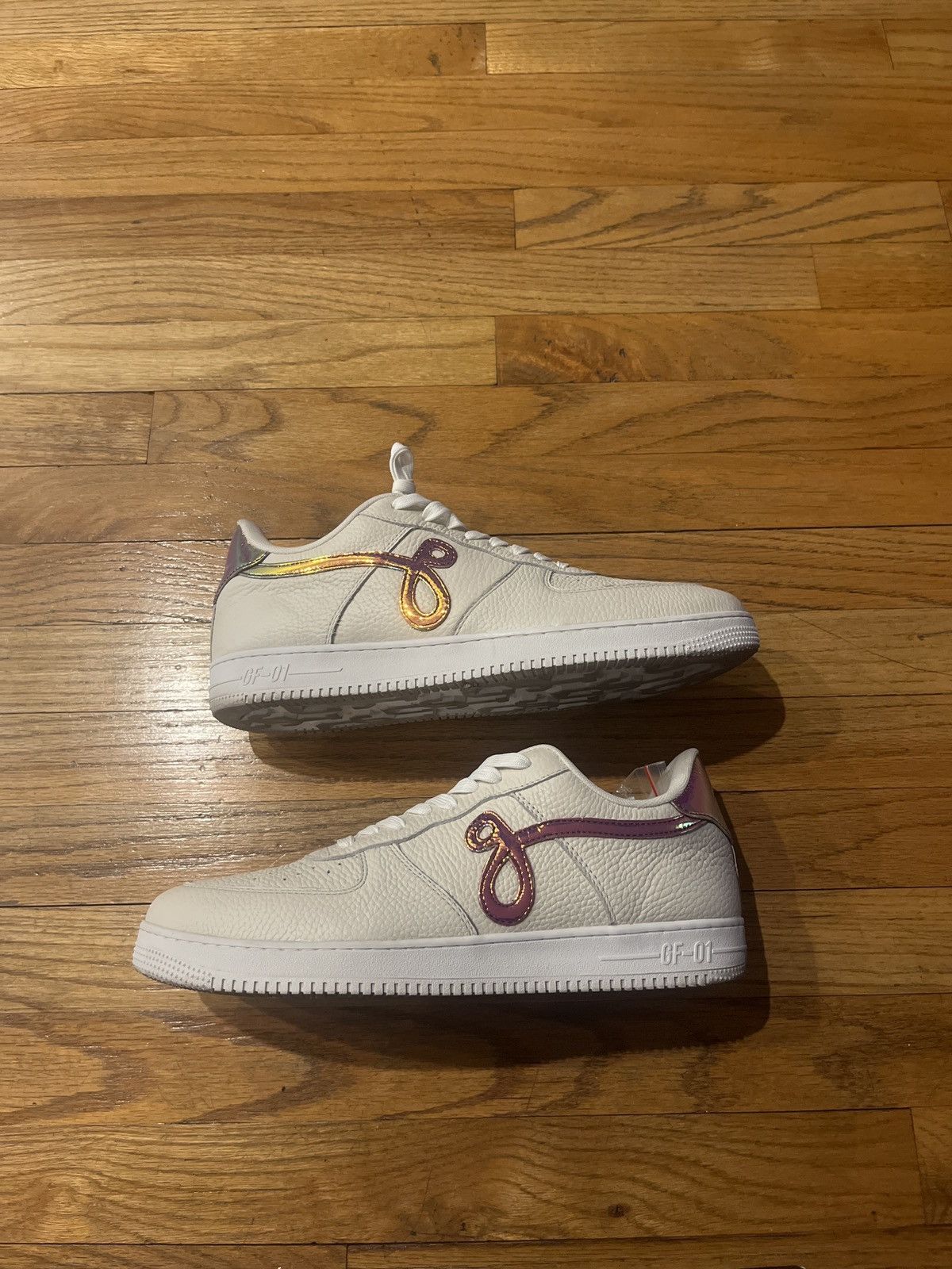 image of John Geiger Gf-01 Shoes in Off White, Men's (Size 12)