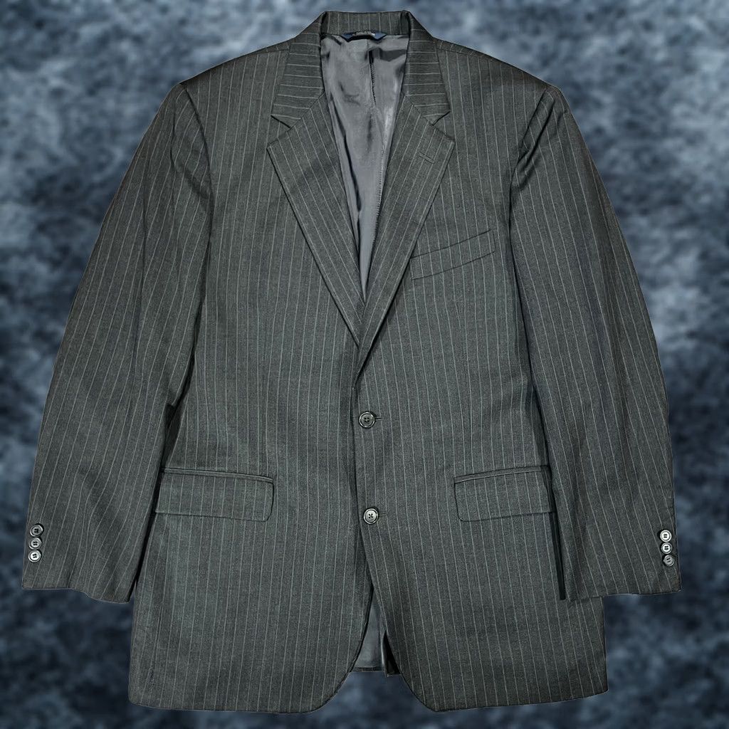 Brooks Brothers Brooks Brothers Madison Pinstripe Wool Suit Set Coat Blazer Pants 42L Mens 36x33 Size 42R - 1 Thumbnail