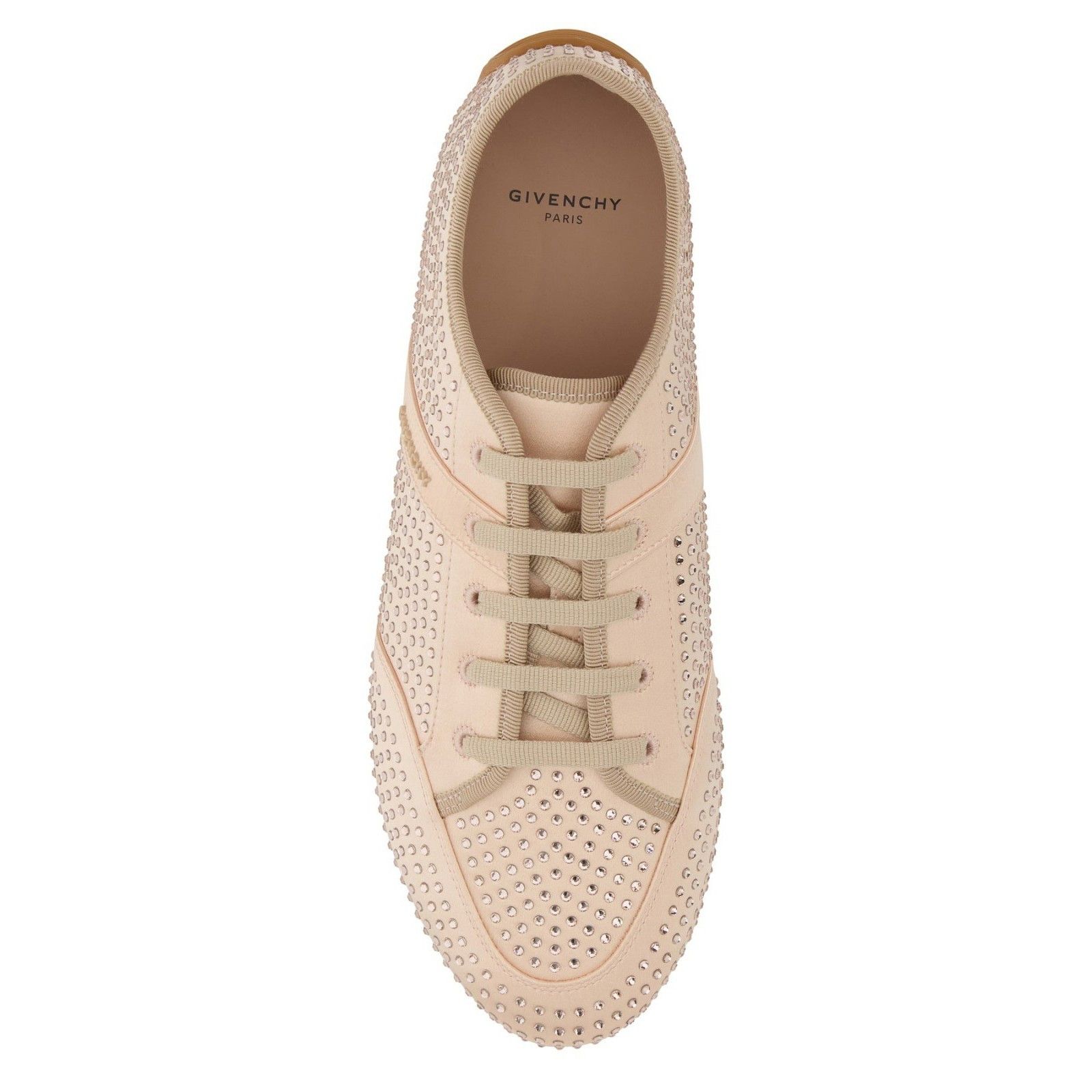 Givenchy GIVENCHY Slim $1350 Satin/Strass Pink Sneakers New & Authent Size US 7 / IT 37 - 2 Thumbnail