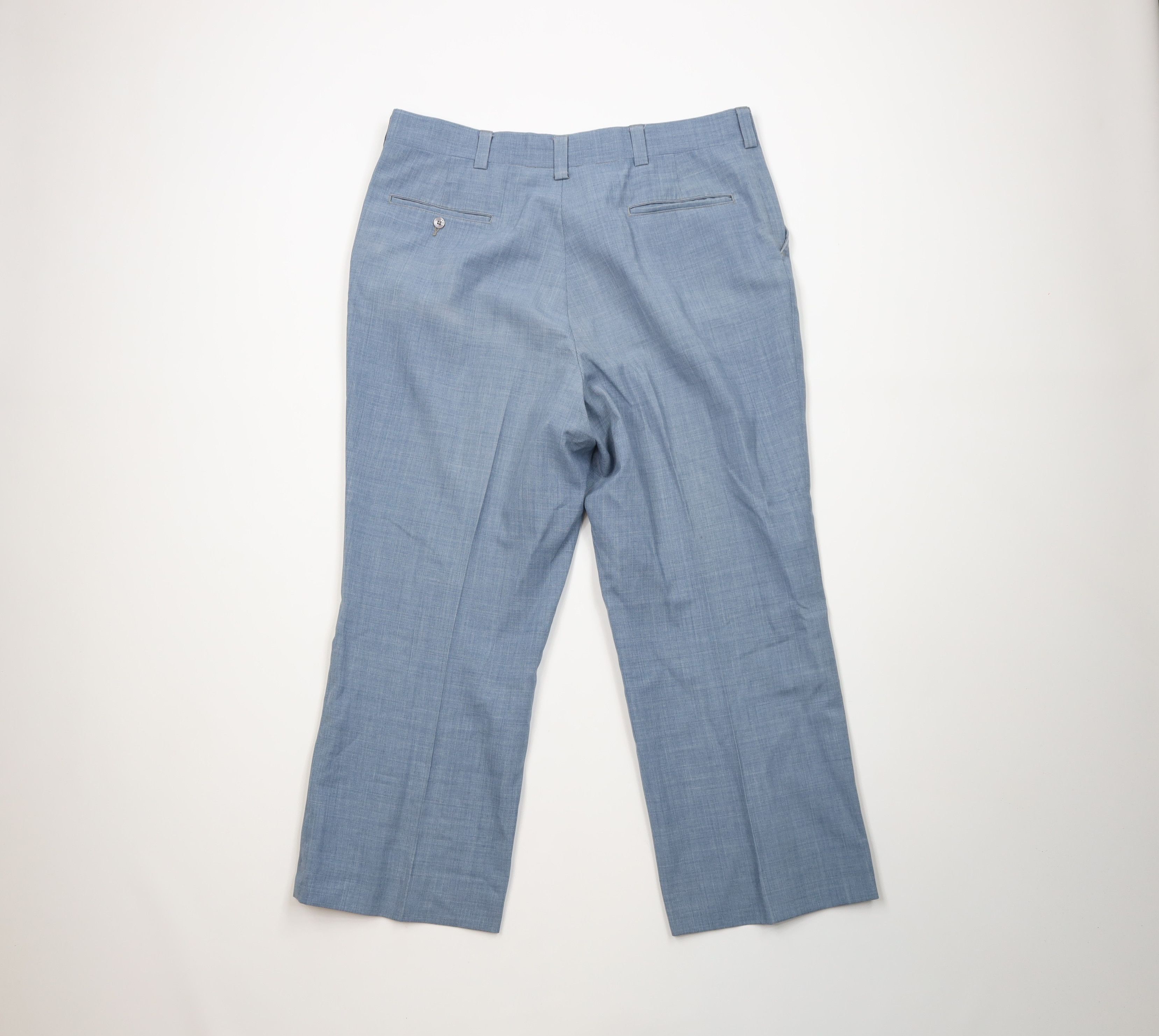 Vintage Vintage 60s Rockabilly Gabardine Bell Bottoms Pants USA Size US 36 / EU 52 - 11 Thumbnail