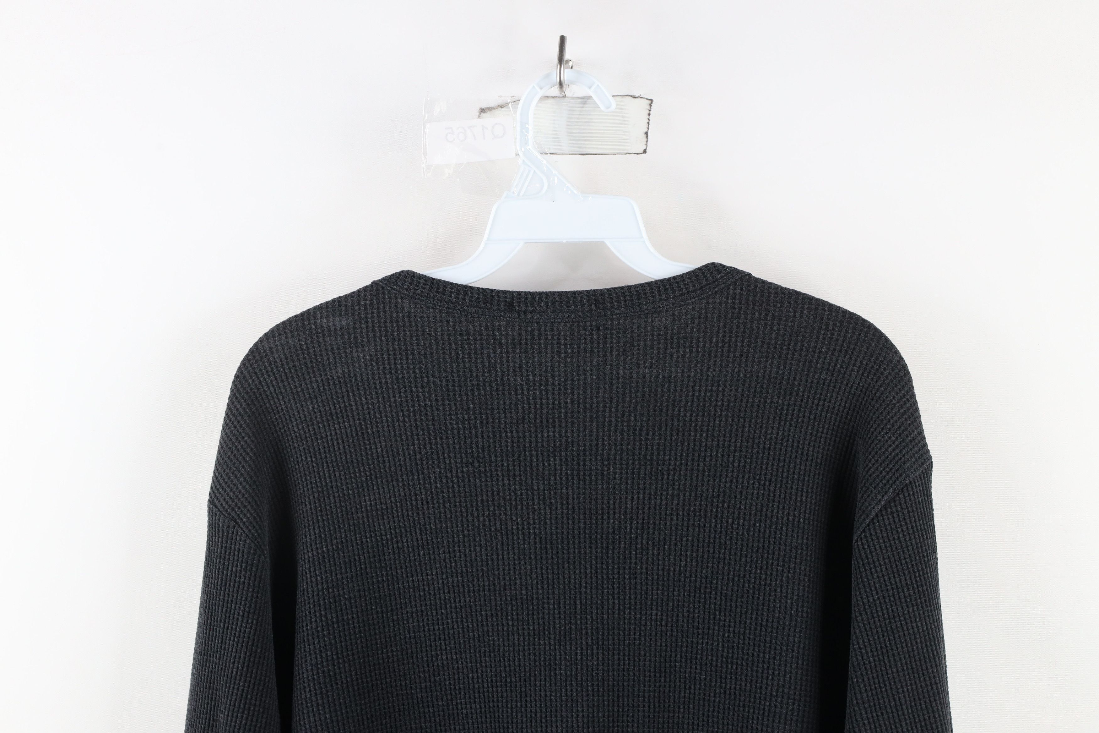 Vintage Vintage 90s Streetwear Dragon Thermal Waffle Knit T-Shirt Size US L / EU 52-54 / 3 - 17 Thumbnail