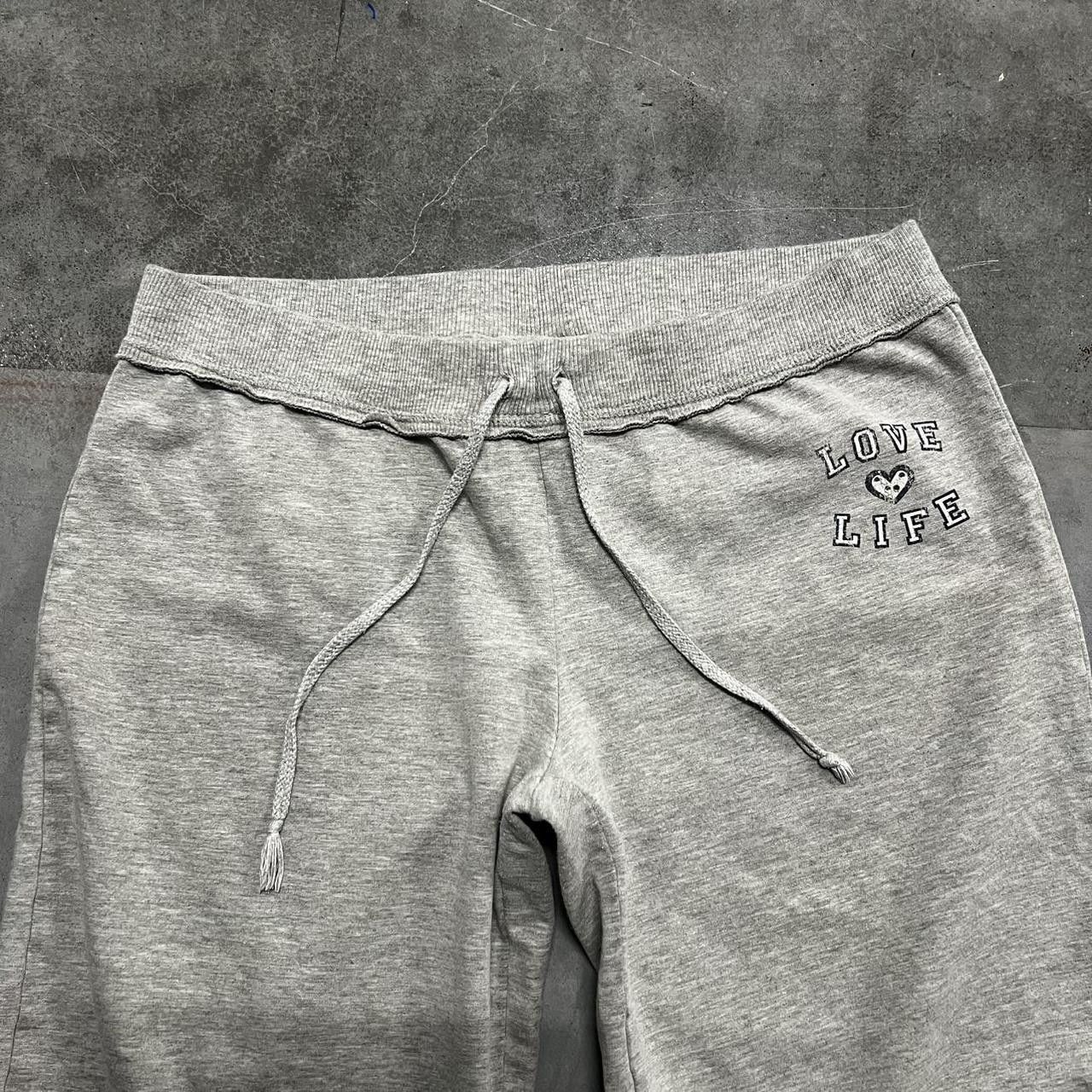 Japanese Brand × Vintage Vintage Y2K Baggy Grey Loungewear Essential Sweatpants! Size US 34 / EU 50 - 3 Thumbnail