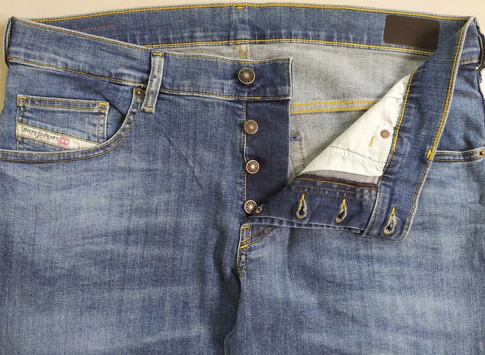 Diesel Diesel D-YENNOX L.32 MENS JEANS T/9878 Size US 34 / EU 50 - 5 Thumbnail