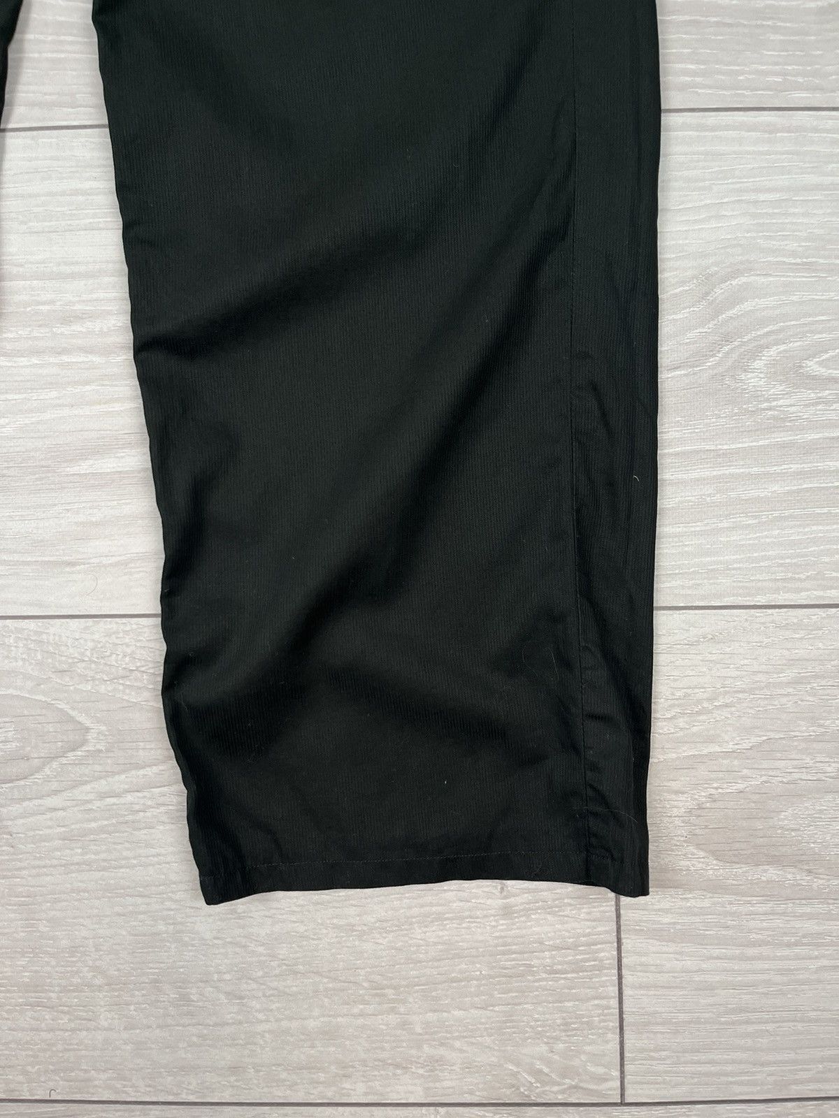 Versace Jeans Couture Versace Jeans Couture Vintage 90s Black Wide Leg Pants Size US 32 / EU 48 - 3 Thumbnail