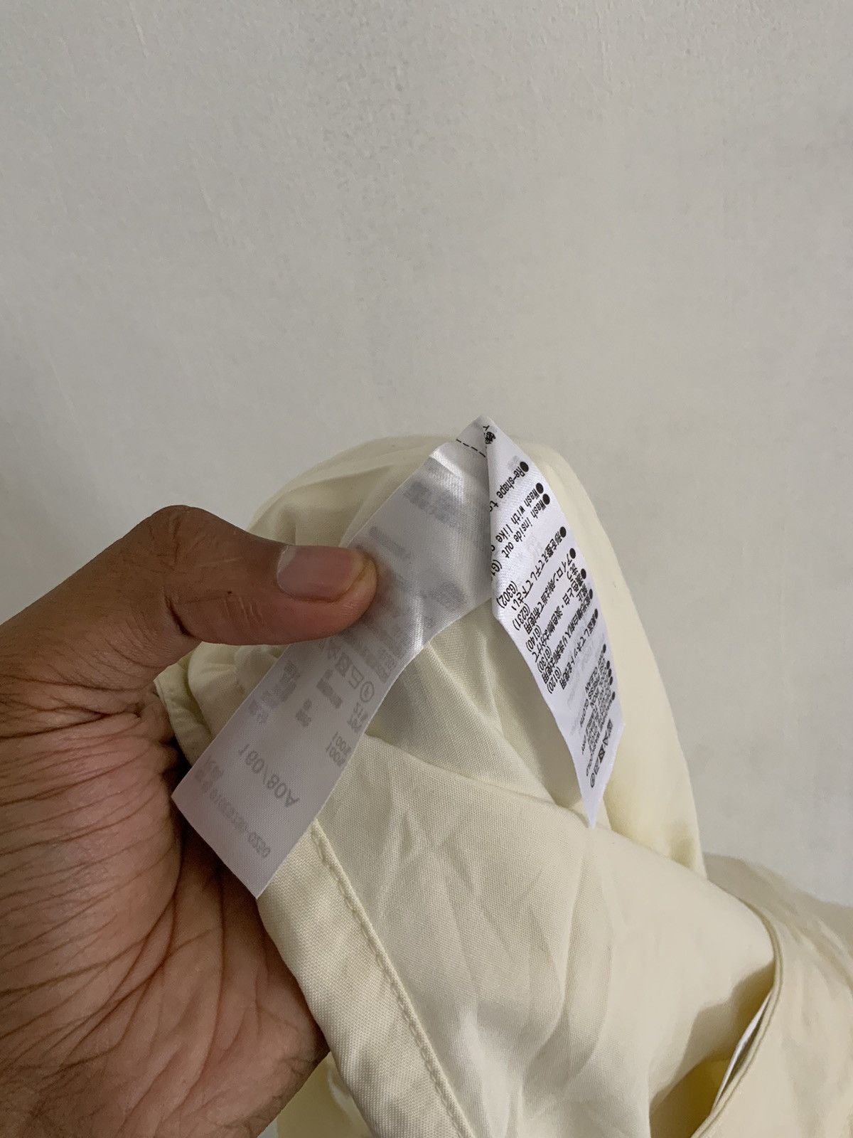 Japanese Brand Moussy Deadstock Cream Coveralls Size US 44 / EU 60 - 16 Thumbnail