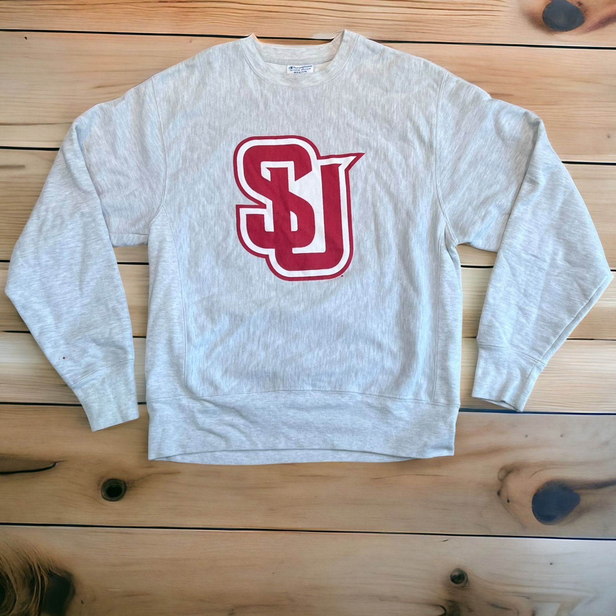 Champion × Vintage Vintage Champion Reverse Weave Seattle University Crewneck Size US M / EU 48-50 / 2 - 1 Thumbnail