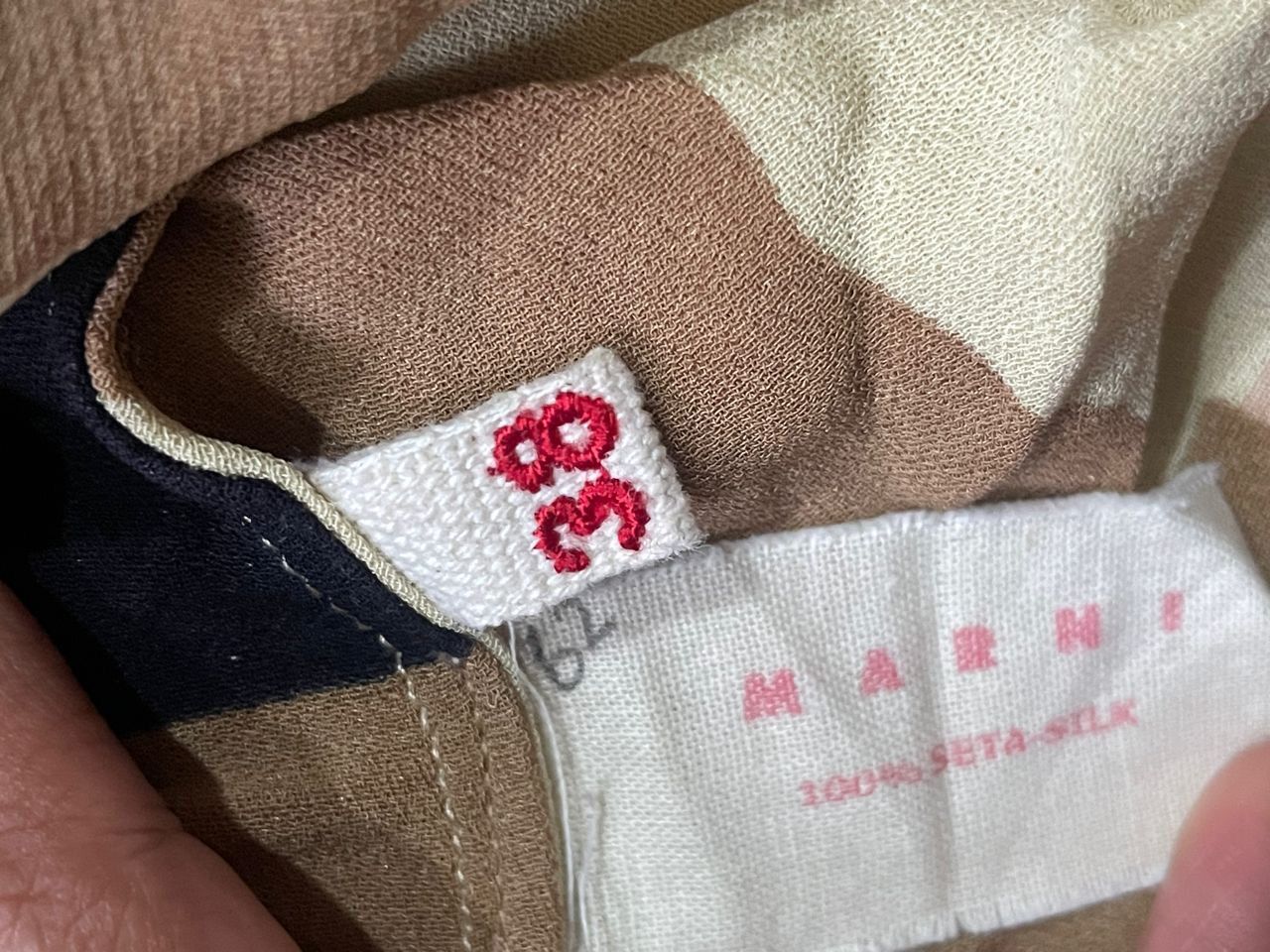 Marni Marni geometric silk Size XS / US 0-2 / IT 36-38 - 5 Thumbnail