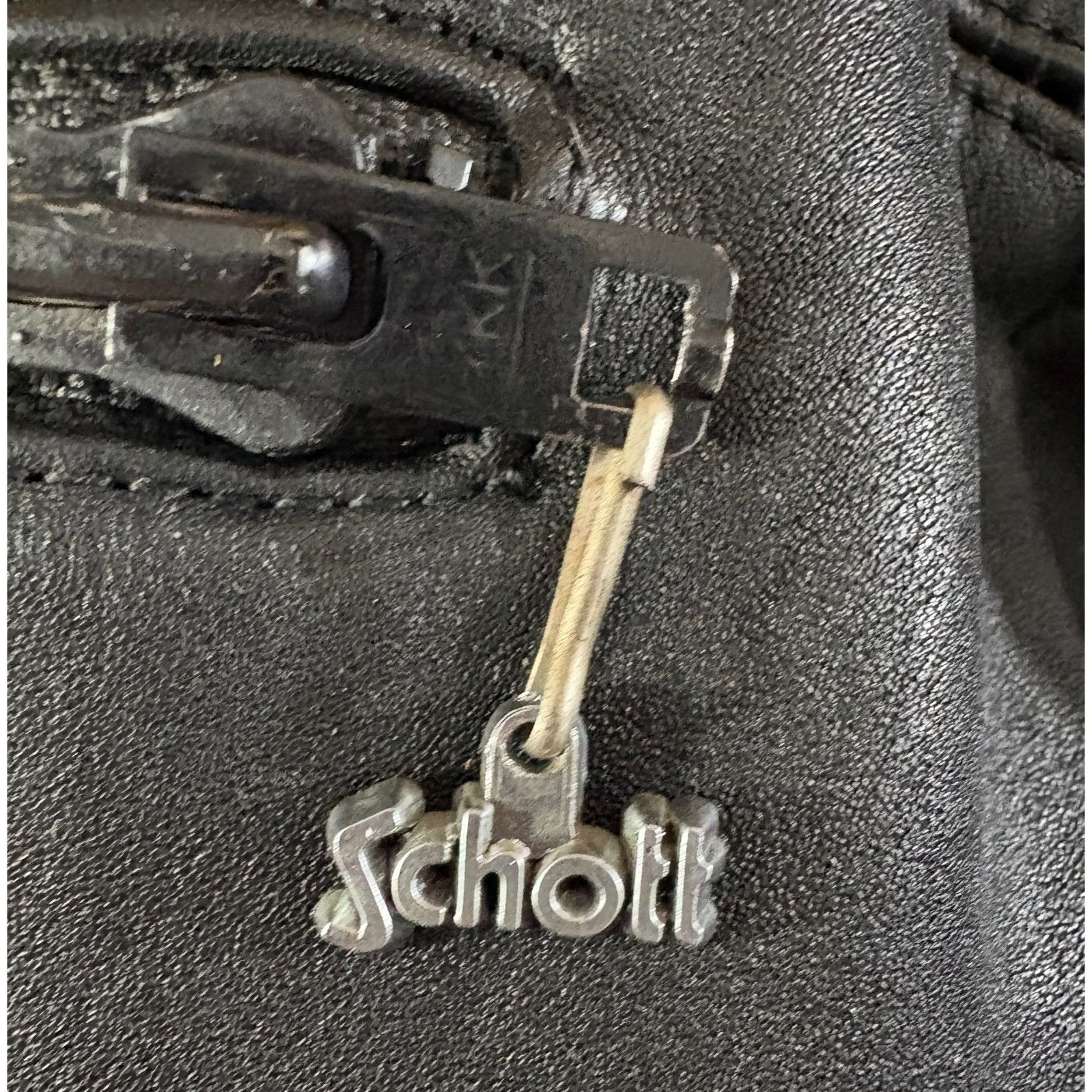 Schott Schott Leather Cafe Racer Motorcycle Jacket Size S color Bla Size S / US 4 / IT 40 - 6 Thumbnail