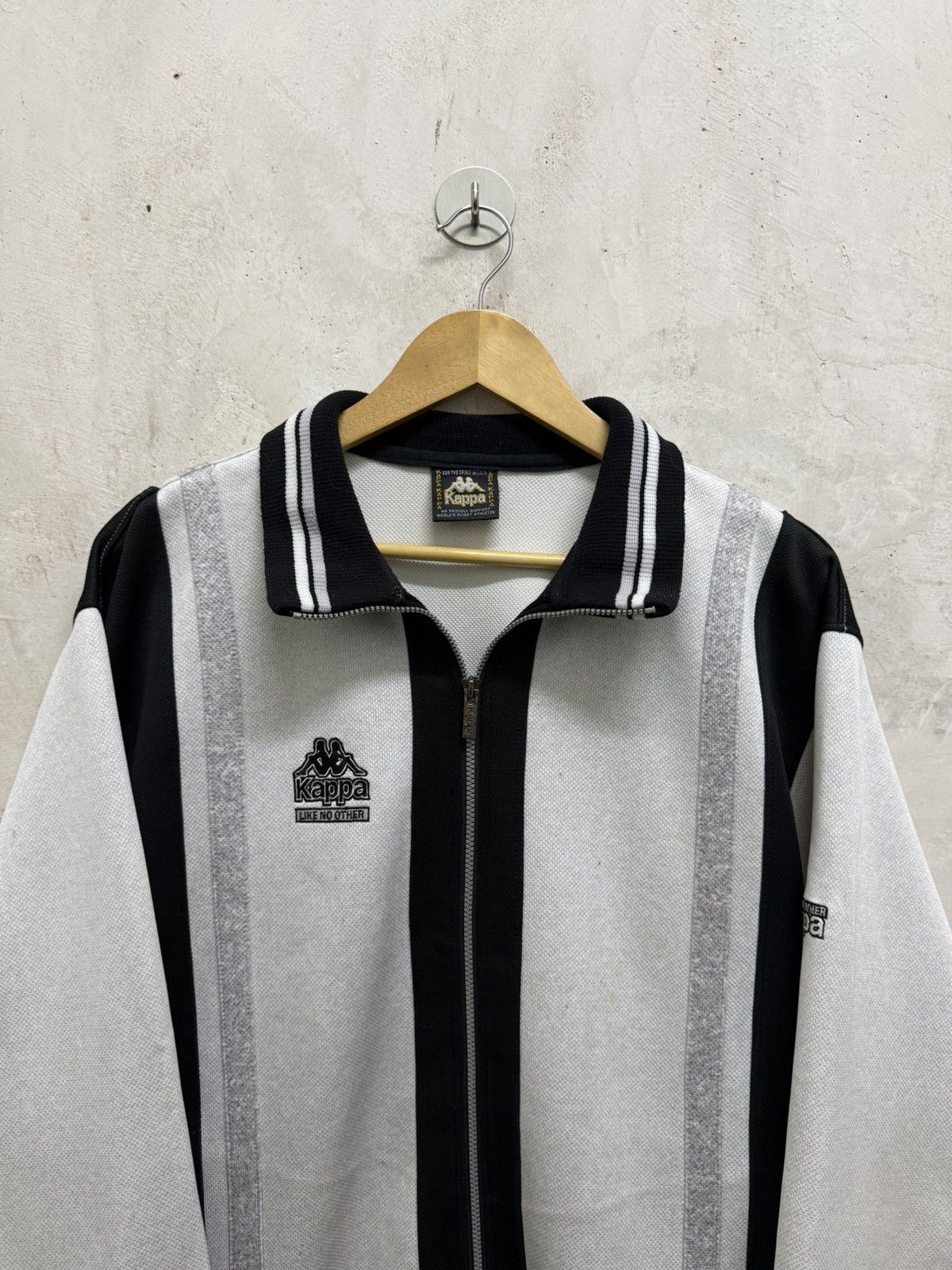 Kappa Vintage 90s Distressed Kappa Tracktop Sportwear Size US XL / EU 56 / 4 - 4 Thumbnail