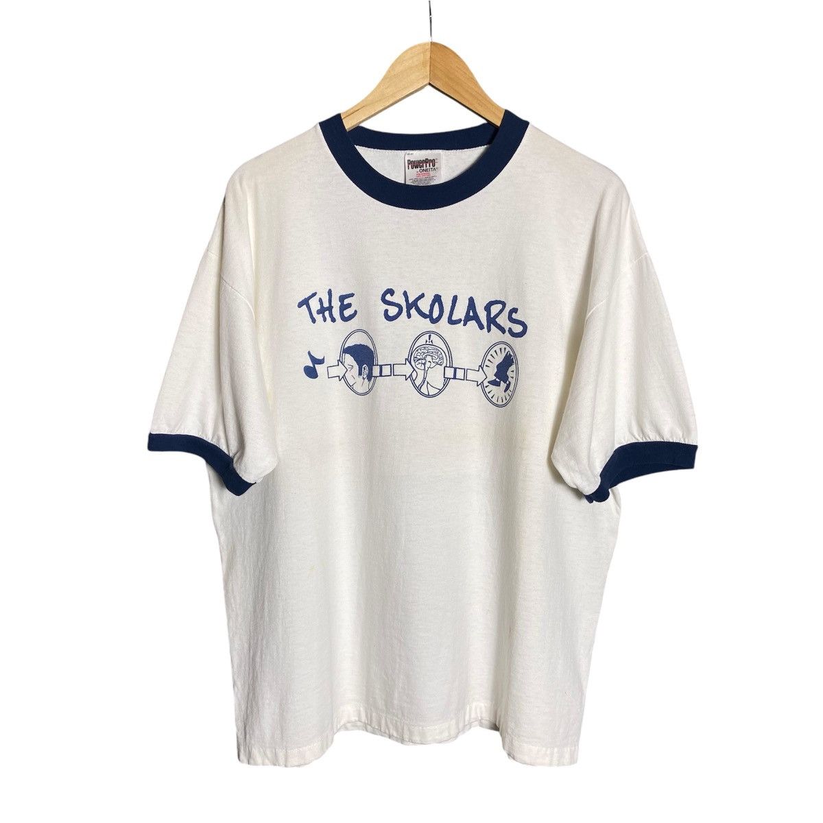 Band Tees Vintage 90s The Skolars Hardcore Punk Band Tee Size US XL / EU 56 / 4 - 1 Thumbnail
