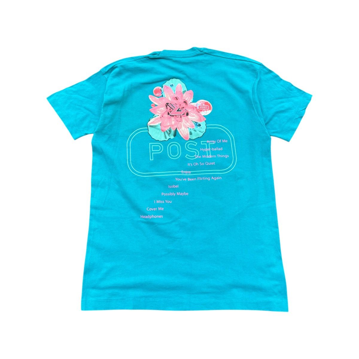 Band Tees × Vintage Vintage 90s Bjork “Post” World Tour 1995 Tshirt Size US L / EU 52-54 / 3 - 2 Thumbnail