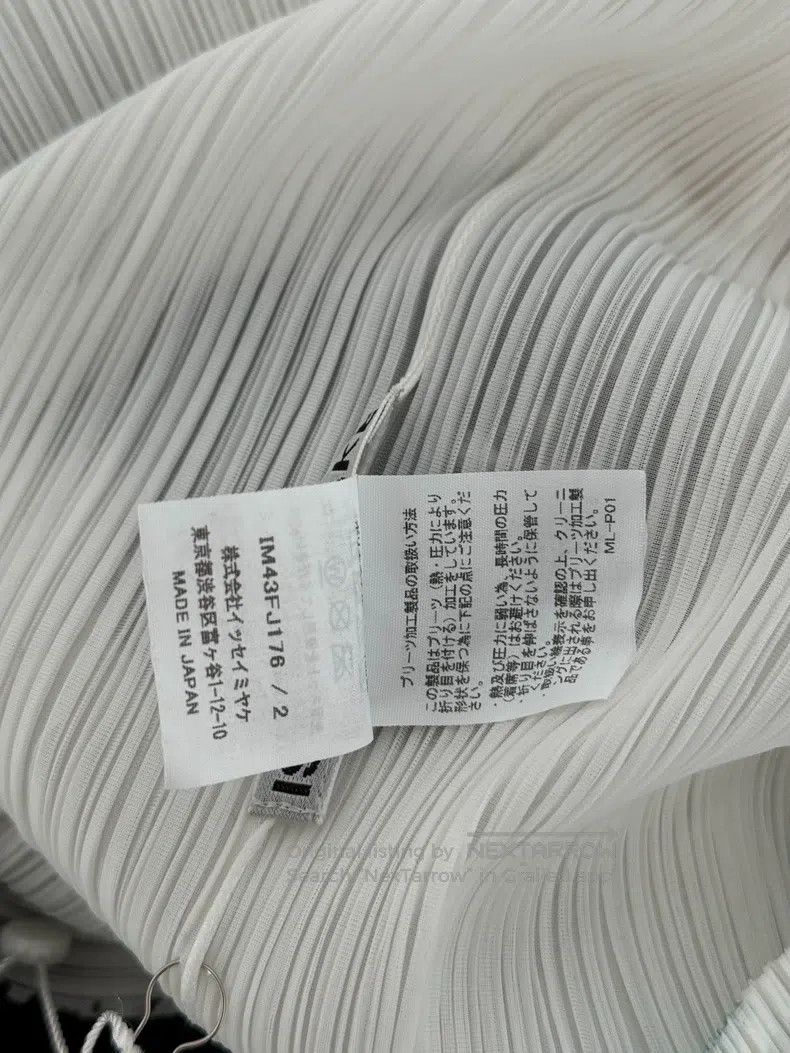 Issey Miyake Issey Miyake White Short Sleeve Size M / US 6-8 / IT 42-44 - 5 Thumbnail