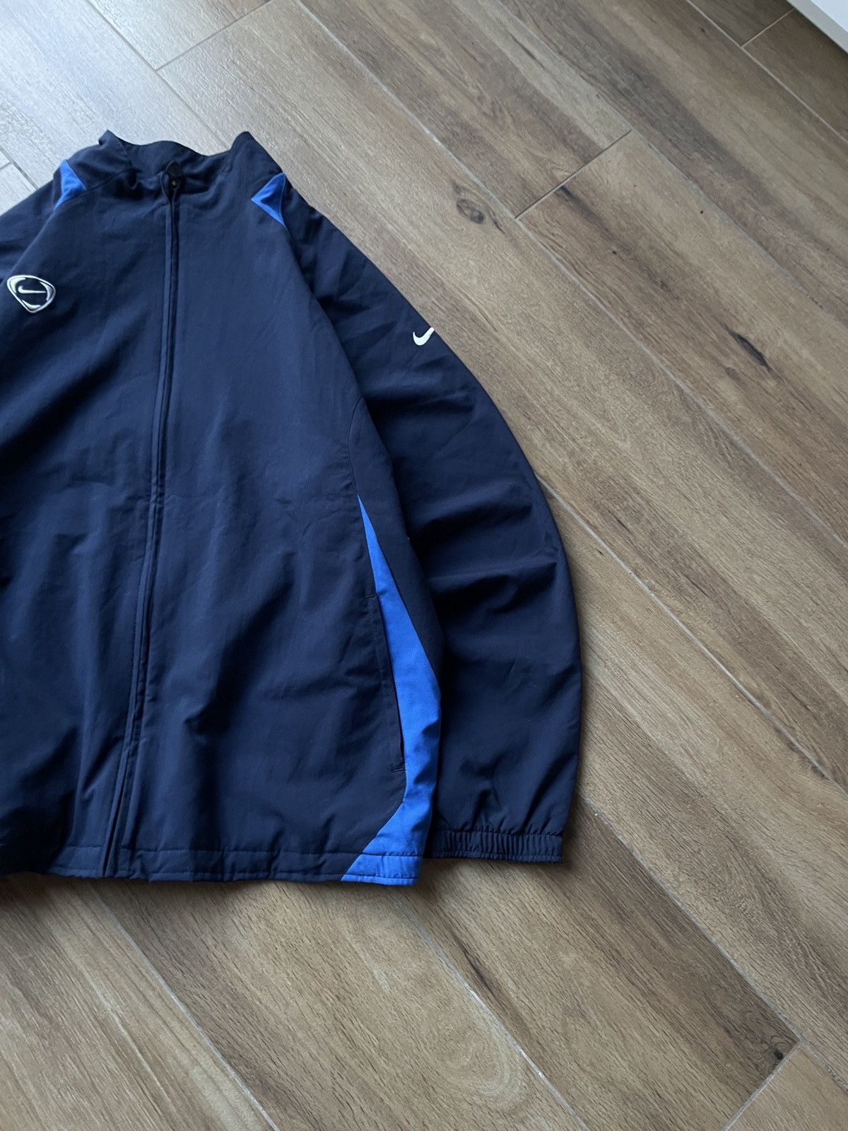Nike Nike Vintage Nylon Track Jacket Drill Japanese Avant Garde Size US XL / EU 56 / 4 - 3 Thumbnail