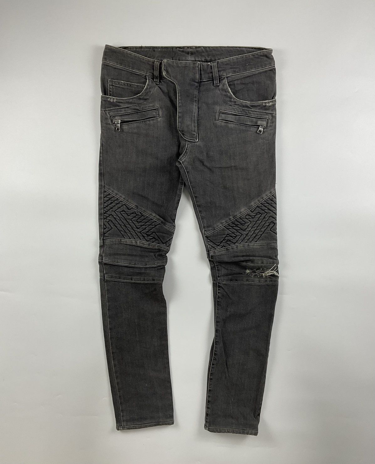 Balmain Balmain Biker Pants Size US 28 / EU 44 - 1 Thumbnail