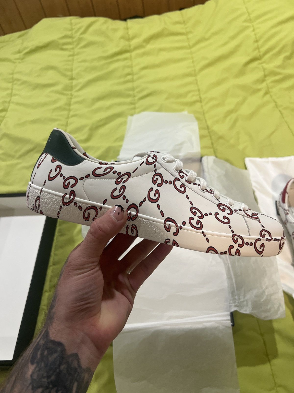 Gucci Gucci Ace sneaker Size US 10 / EU 43 - 7 Thumbnail
