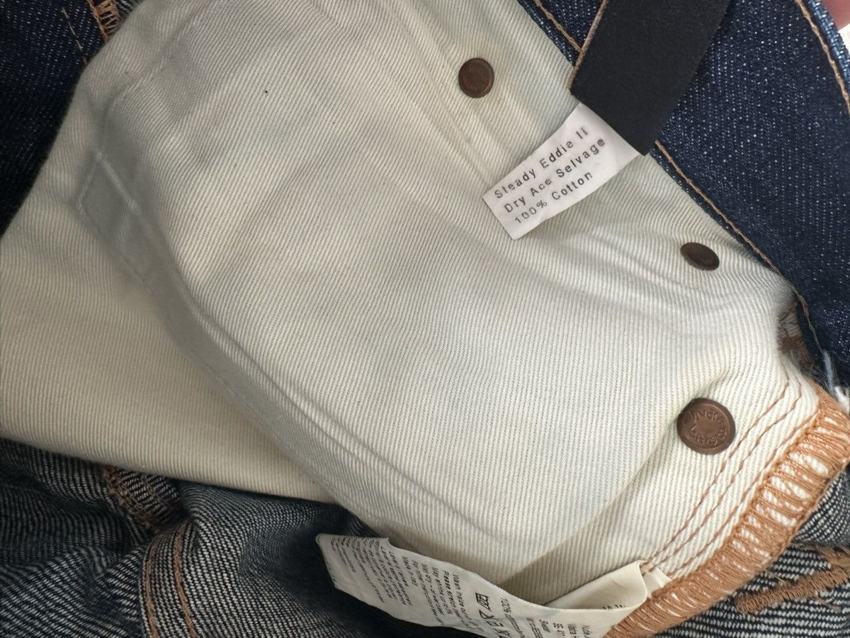 Nudie Jeans Nudie Jeans Steady Eddie II Dry Ace Selvage 31 x 30 Size US 31 - 5 Thumbnail