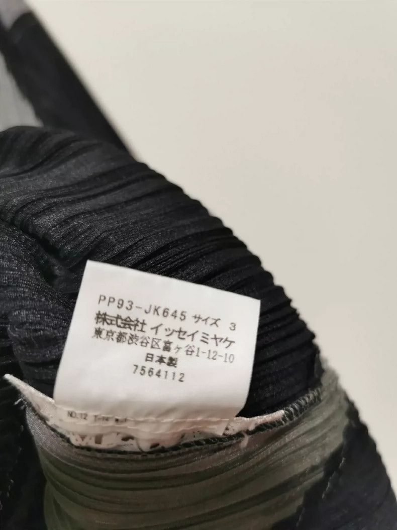 Issey Miyake Issey Miyake size:3 Black and grey diamond-shaped long-sle Size XS / US 0-2 / IT 36-38 - 3 Thumbnail