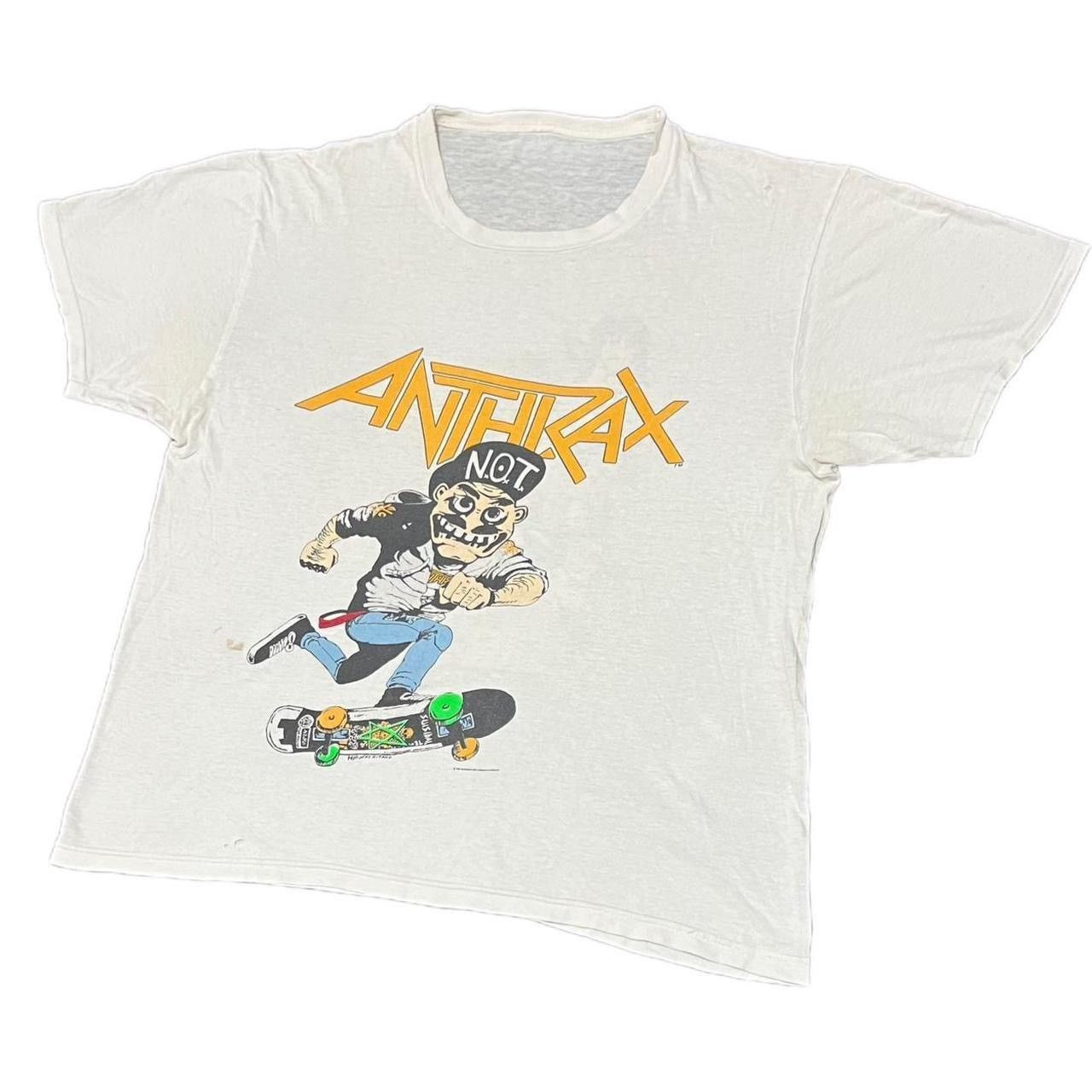 Vintage ANTHRAX 1987 Vintage T-Shirt Mosh It Up Size US M / EU 48-50 / 2 - 3 Thumbnail